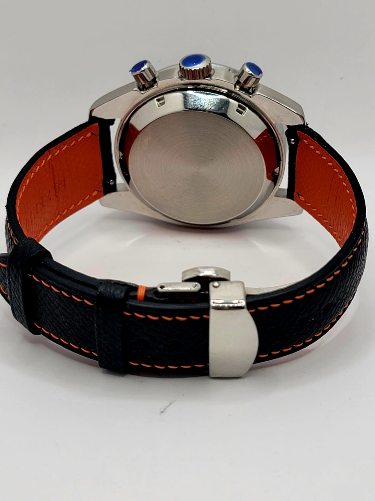 Custom MOD 40mm Speed Racing Homage Watch w/ VK63 Chronograph Mvmnt Mens