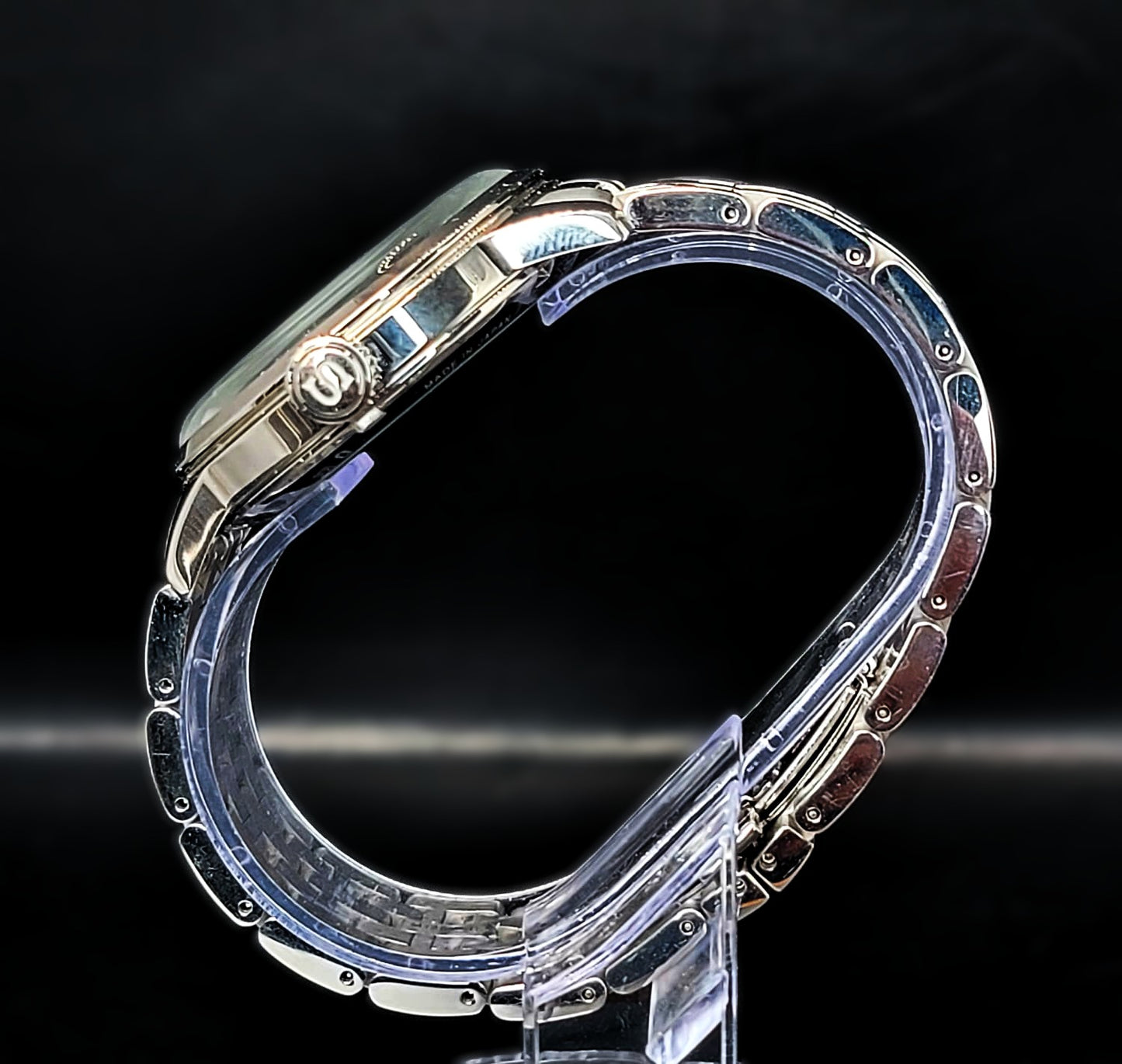 Seiko Presage Automatic Silver Dial Stainless Steel Men's Watch SRPB77