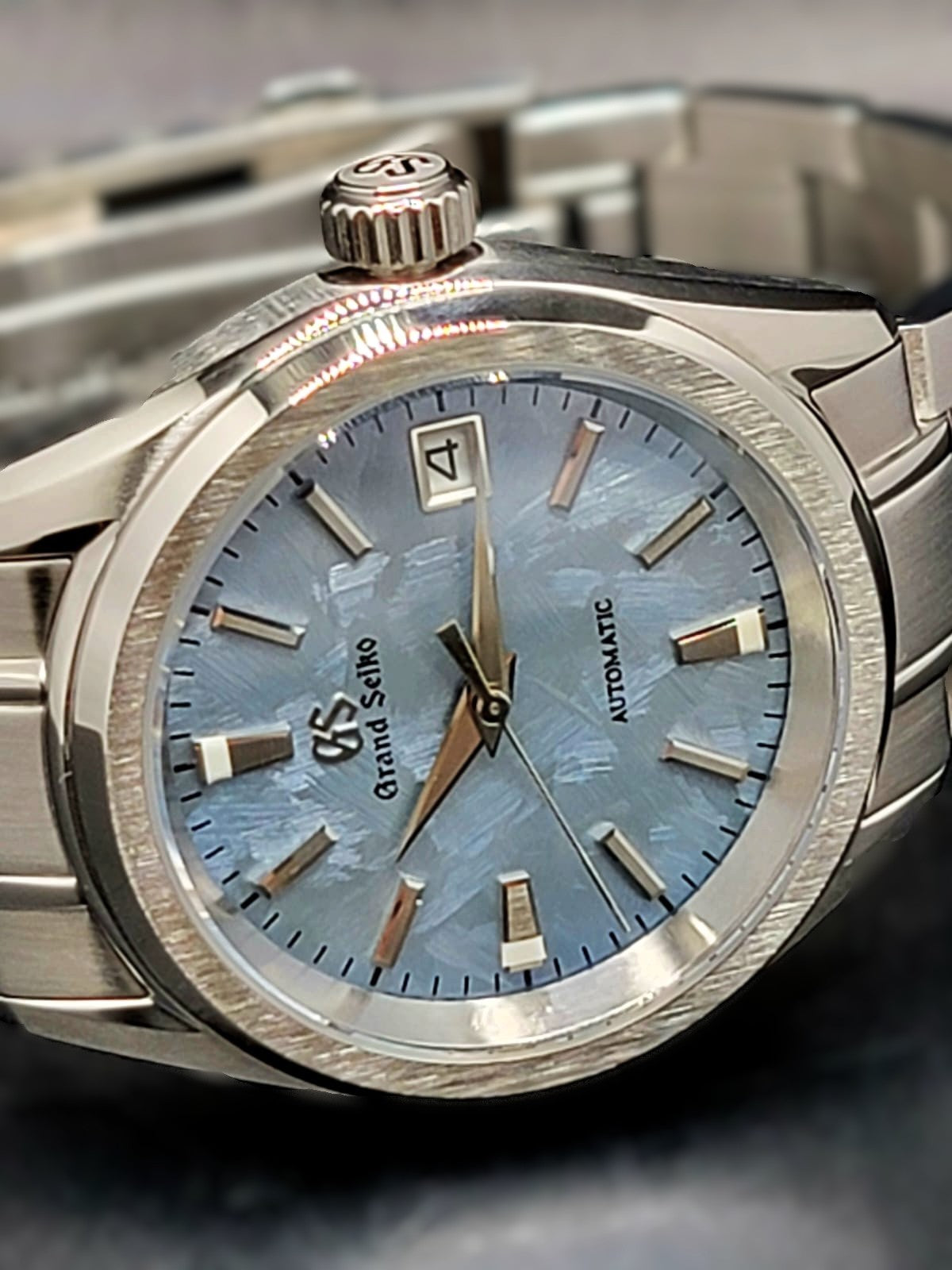**LIMITED RUN** CUSTOM MOD GRAND SEIKO SHUNBUN - ICE BLUE 38MM NH35 AUTO EXHIBITION CASEBACK **BUILD TO ORDER, SERIOUS INQUIRIES ONLY PLEASE!**