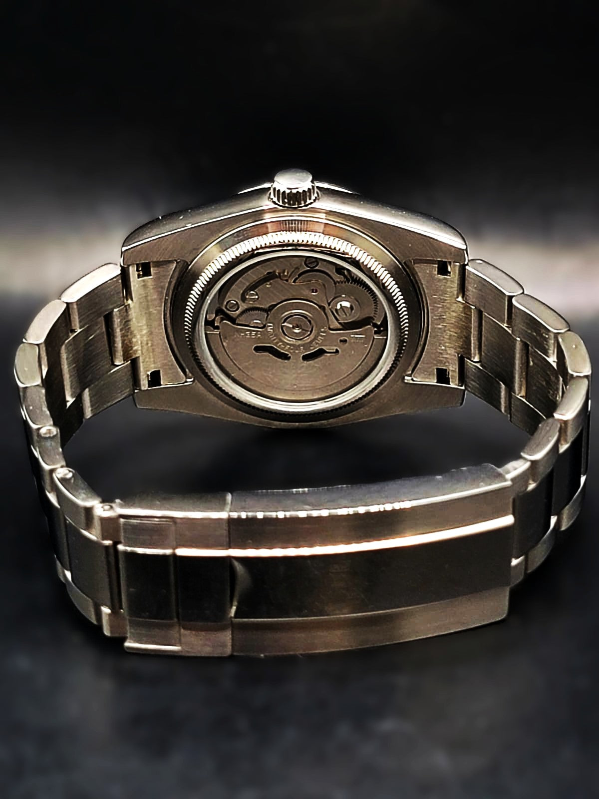 CUSTOM SEIKO MOD EXPLORER - 38MM CASE - BLUE HANDS IN WHITE DIAL