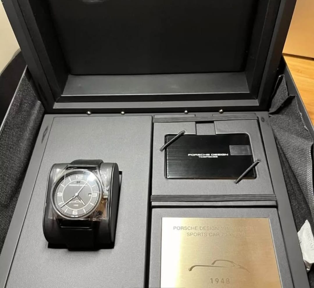 Porsche Design Auto Titanium Black Dial Limited Edition w/ Box 1919 #0074/1948