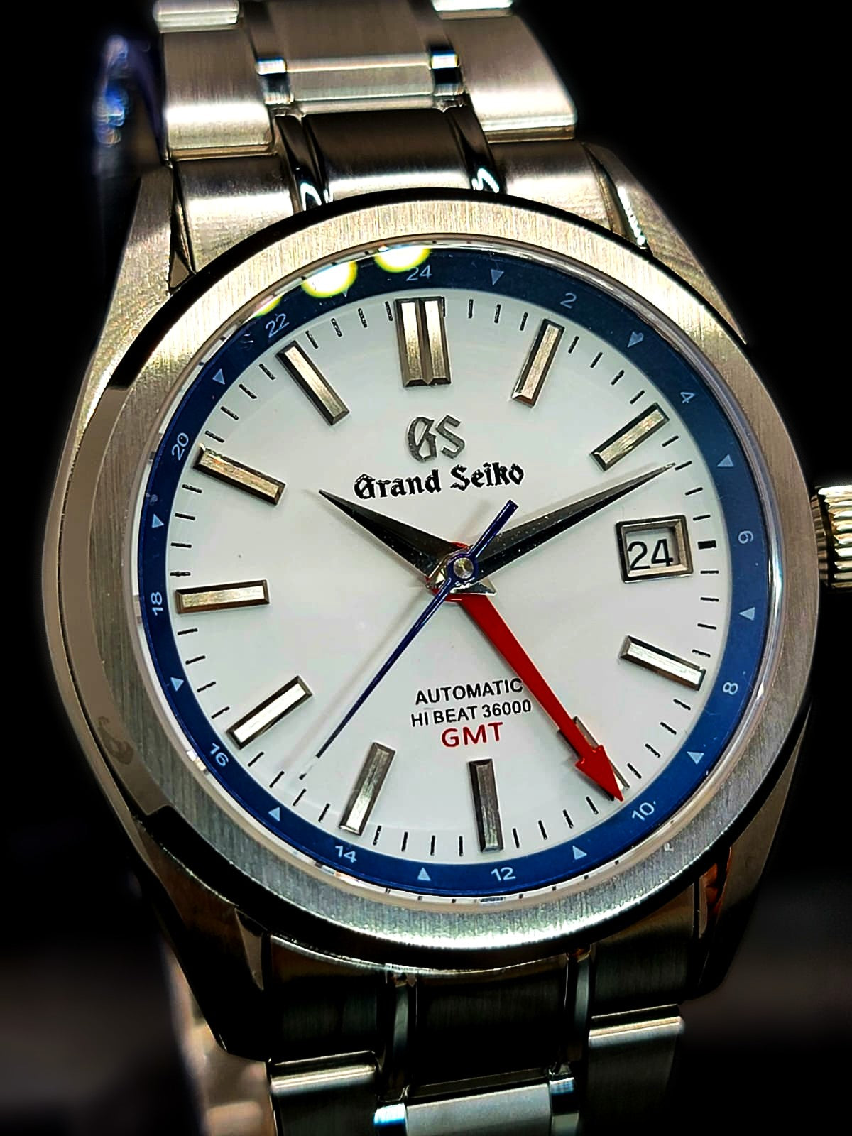 CUSTOM MOD GRAND SEIKO - HERITAGE - USA GMT L.E. - NH34GMT AUTOMATIC