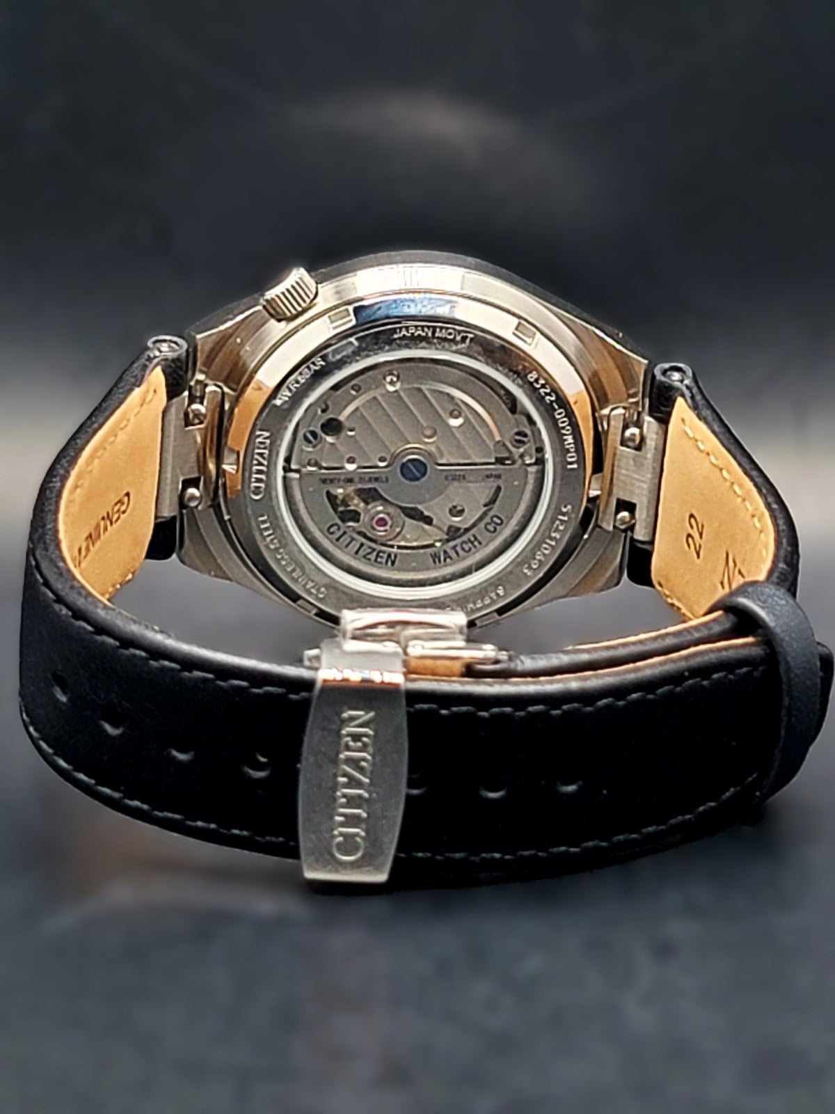 Citizen Black Mens Analogue Watch Tsuyosa NK5010-01H