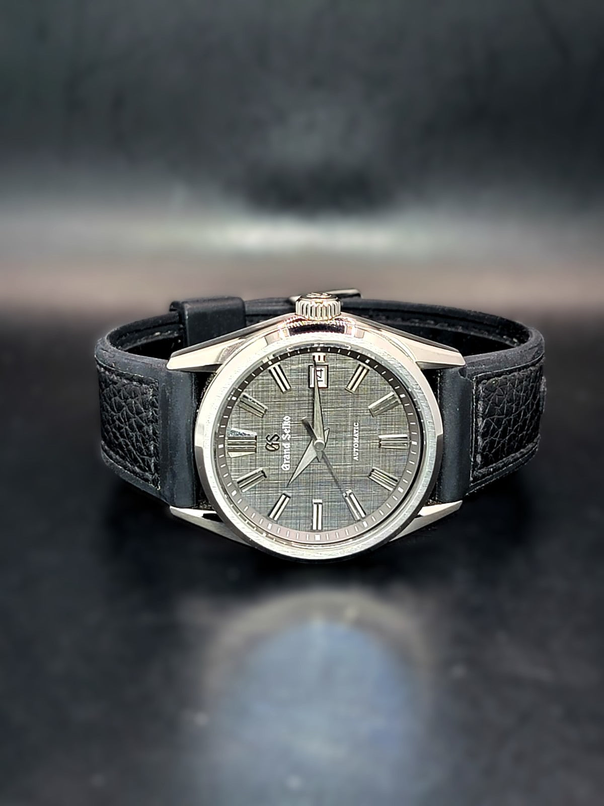 CUSTOM MOD GRAND SEIKO - HERITAGE COLLECTION - GREY LINEN DIAL - AUTOMATIC