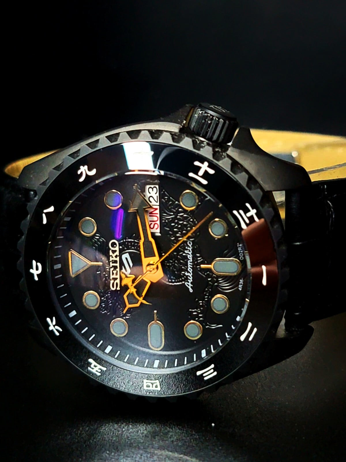 CUSTOM SEIKO MOD LIMITED EDITION - KISS OF THE DRAGON