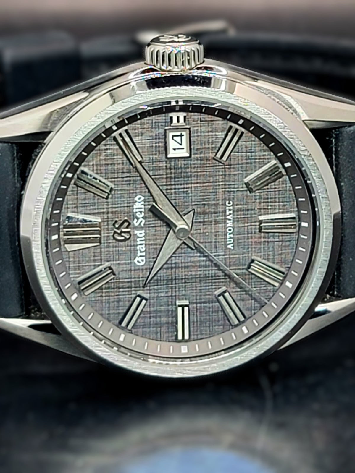 CUSTOM MOD GRAND SEIKO - HERITAGE COLLECTION - GREY LINEN DIAL - AUTOMATIC