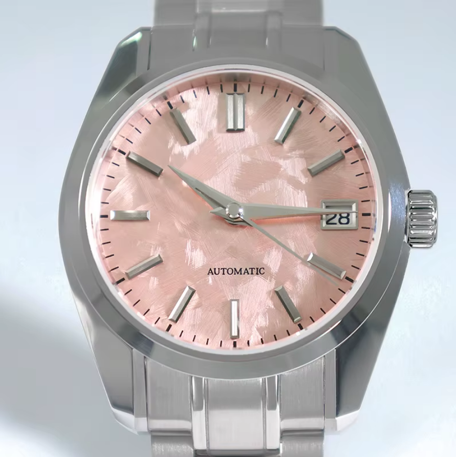 Grand Seiko Premier Series Shunbun MOD (cherry Blossom) Watch Mens & Women Automatic Dress Watches High Quality NH35 10Bar