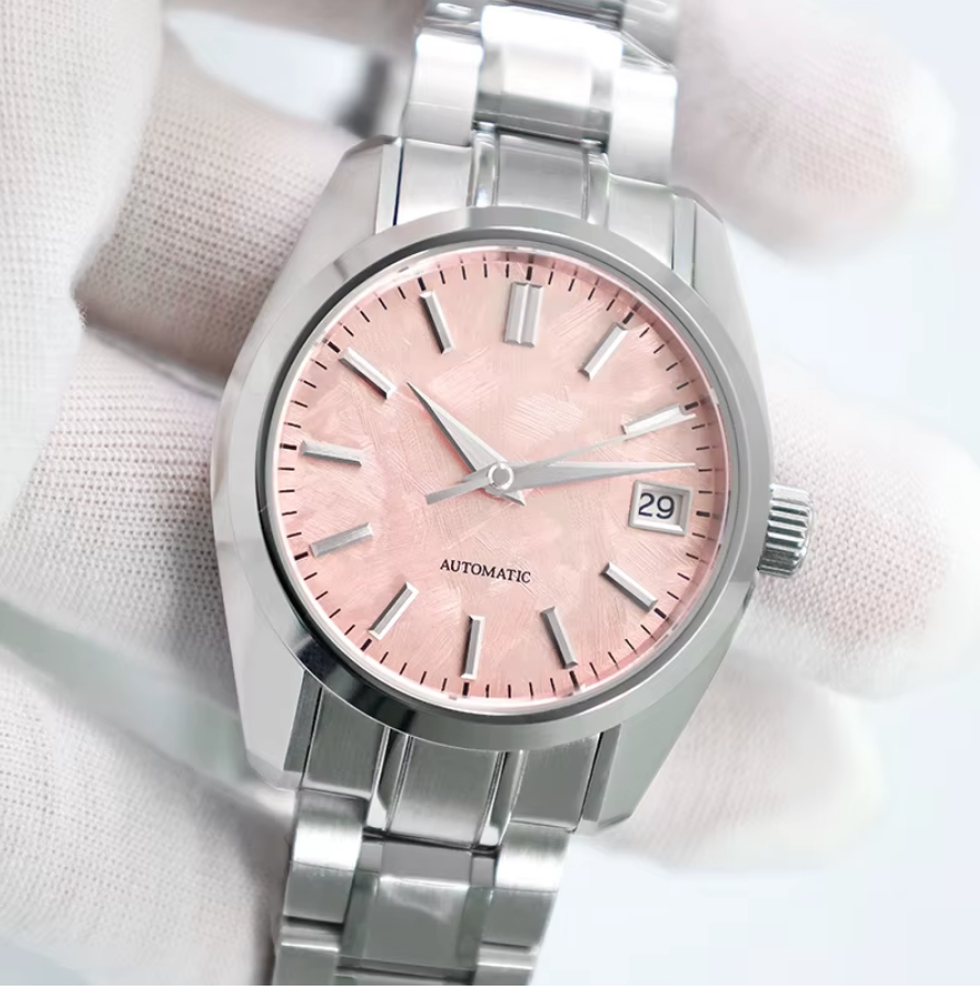 Grand Seiko Premier Series Shunbun MOD (cherry Blossom) Watch Mens & Women Automatic Dress Watches High Quality NH35 10Bar
