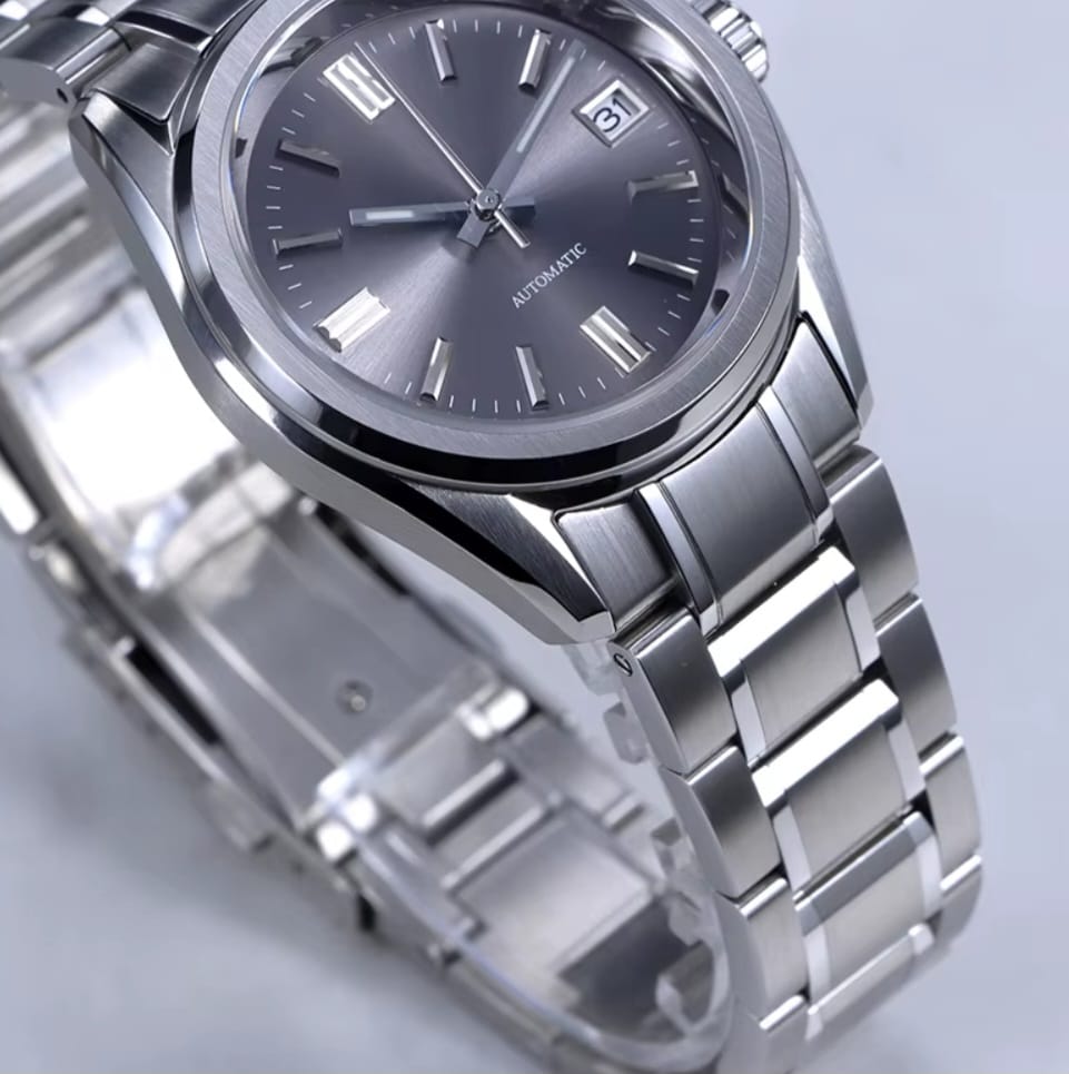 **CUSTOM VIP BUILD**38MM NO DATE CUSTOM MOD (GS - GRAND SEIKO SHUNBUN COLLECTION) WHITE SHUNBUN DIAL, NH35 AUTOMATIC NEW **BUILD TO ORDER, SERIOUS INQUIRES ONLY PLEASE**