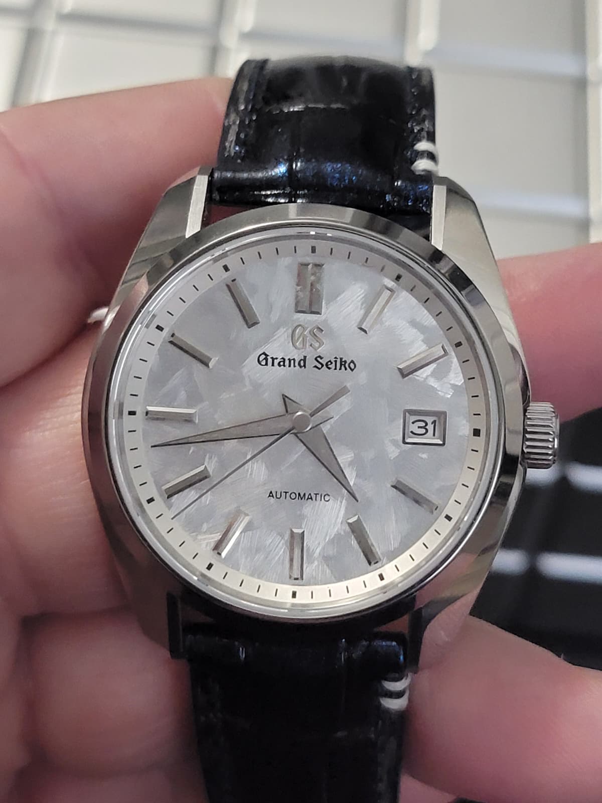 **CUSTOM VIP BUILD**38MM NO DATE CUSTOM MOD (GS - GRAND SEIKO SHUNBUN COLLECTION) WHITE SHUNBUN DIAL, NH35 AUTOMATIC NEW **BUILD TO ORDER, SERIOUS INQUIRES ONLY PLEASE**