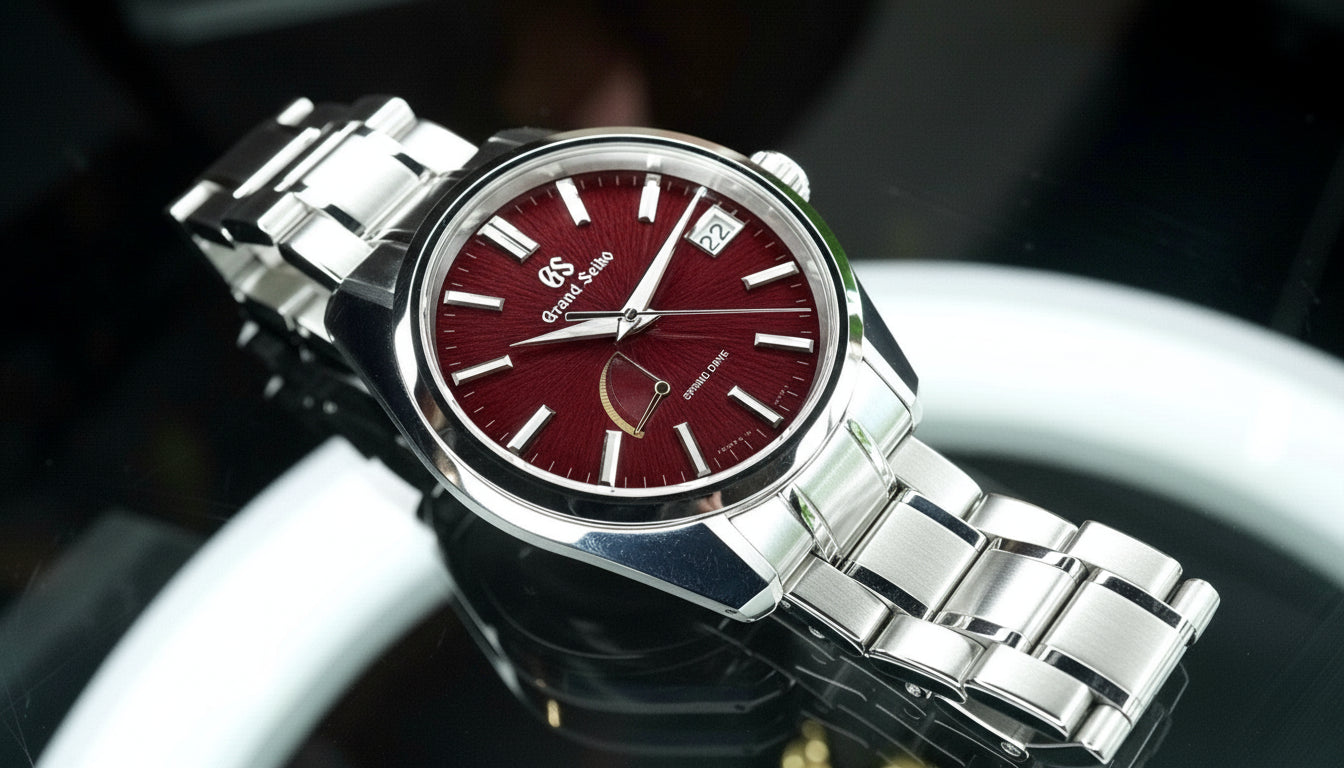 Grand Seiko Heritage Collection Spring Drive Heritage Collection Katana Red Complete BOX SET USA Limited Edition 199/500 Made World Wide