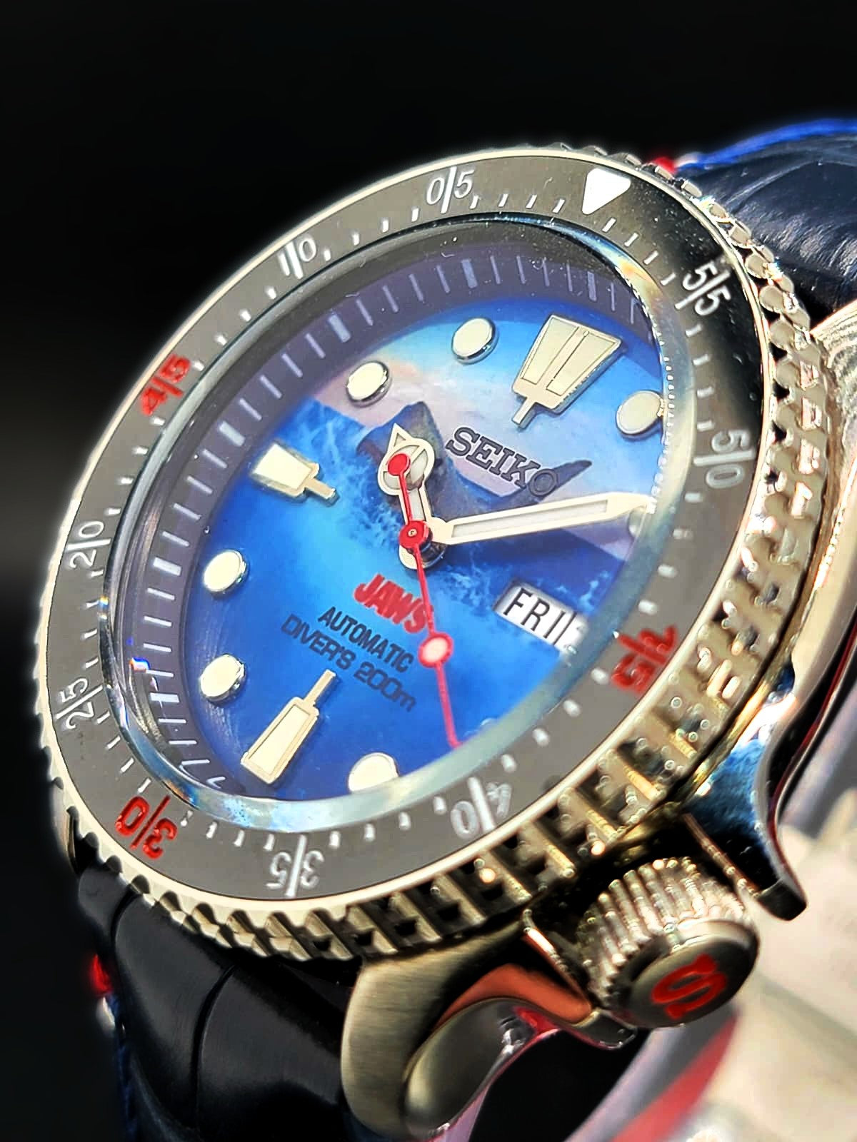 CUSTOM MOD SEIKO - JAWS - AUTOMATIC MOVEMENT