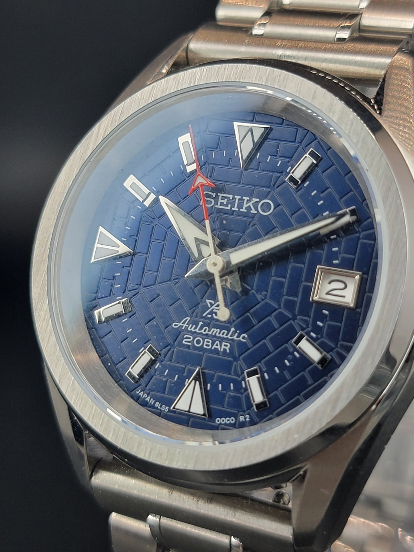 CUSTOM MOD SEIKO - SPIDERMAN - AUTOMATIC MOVEMENT