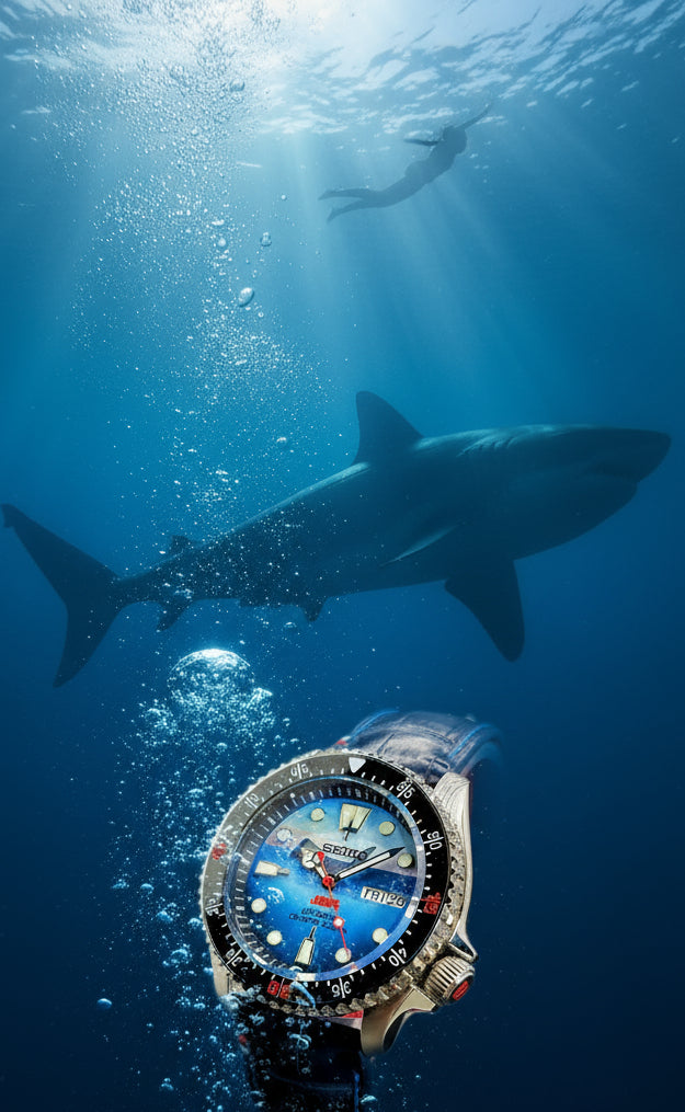 CUSTOM MOD SEIKO - JAWS - AUTOMATIC MOVEMENT