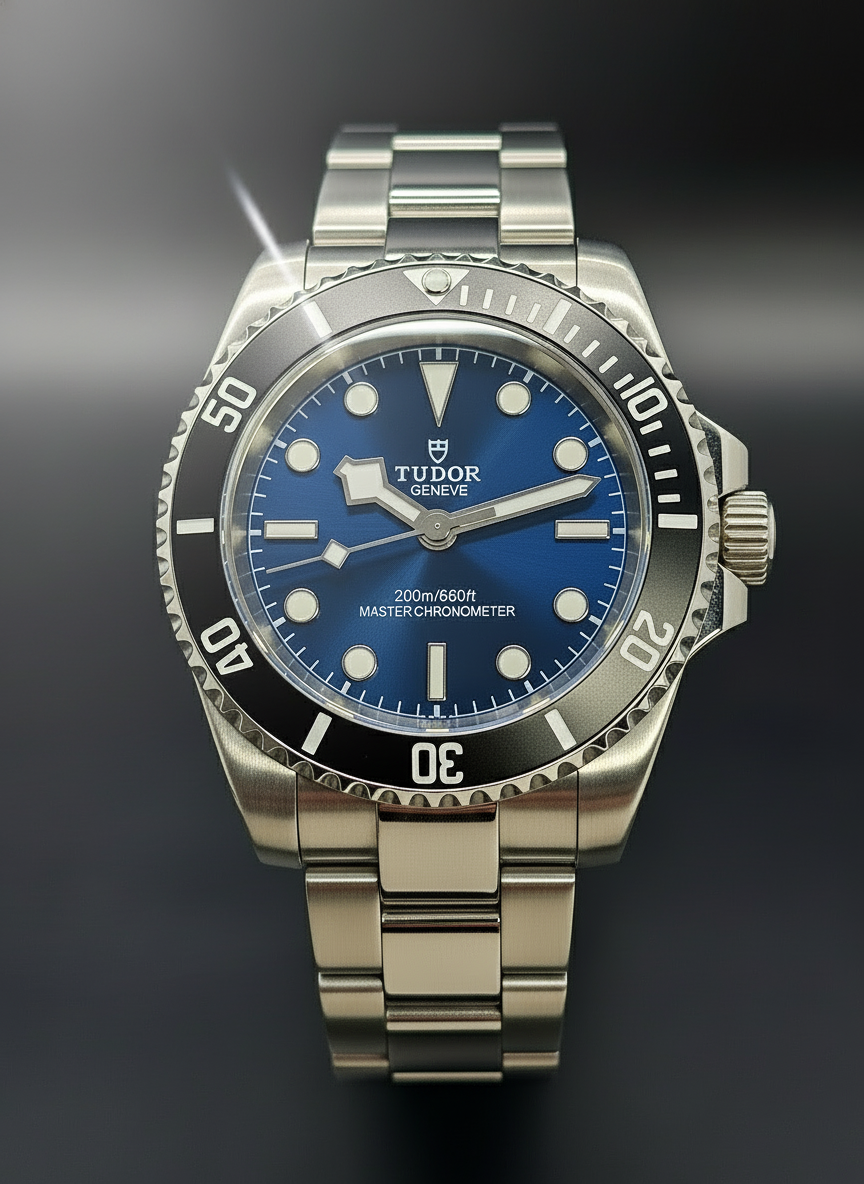 CUSTOM TUDOR MOD BLACK and BLUE (BUILD- TO- ORDER SAVE $50)