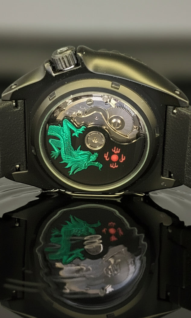 SEIKOMOD DARK Side of the Moon GMT