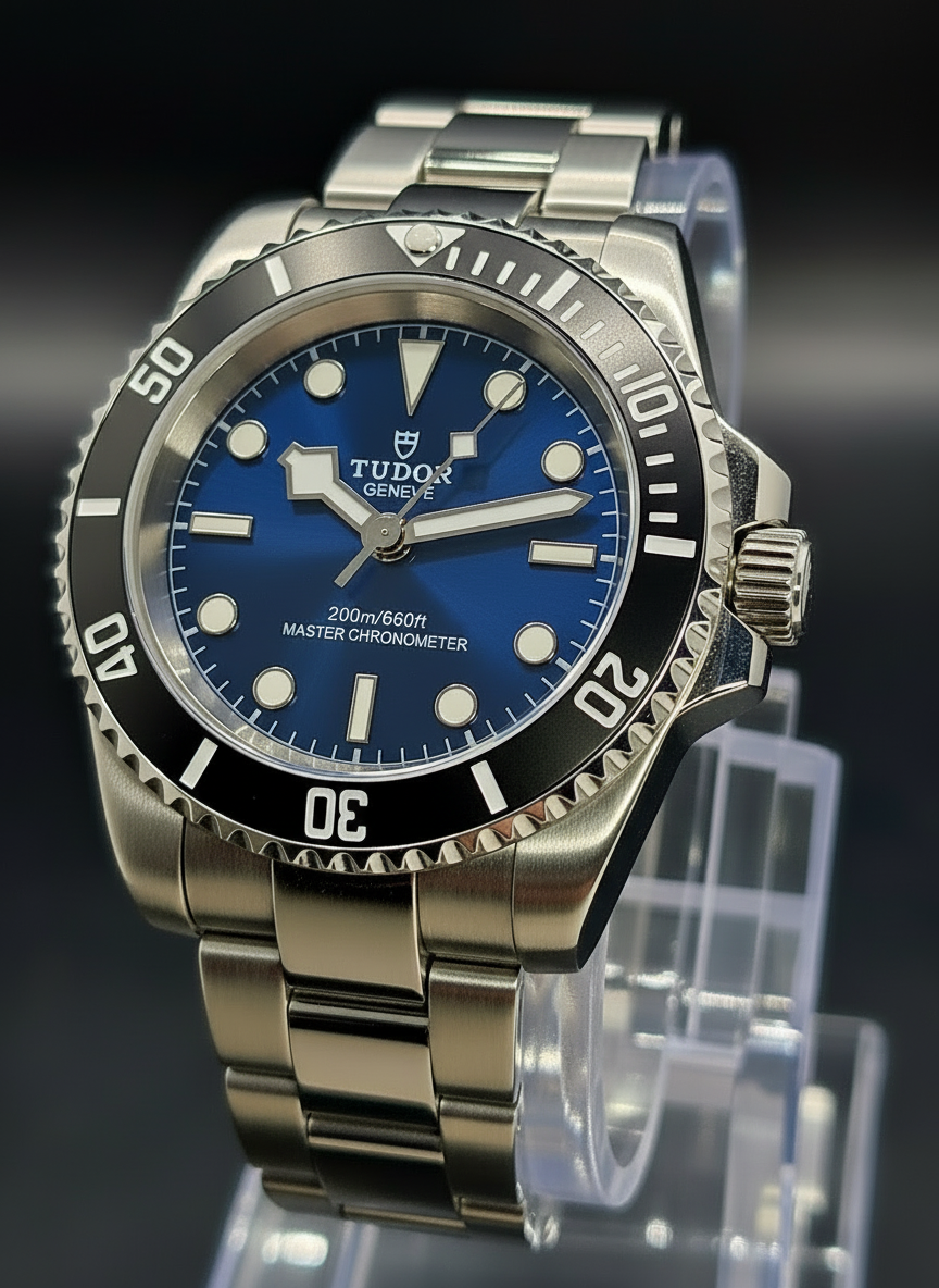 CUSTOM TUDOR MOD BLACK and BLUE (BUILD- TO- ORDER SAVE $50)