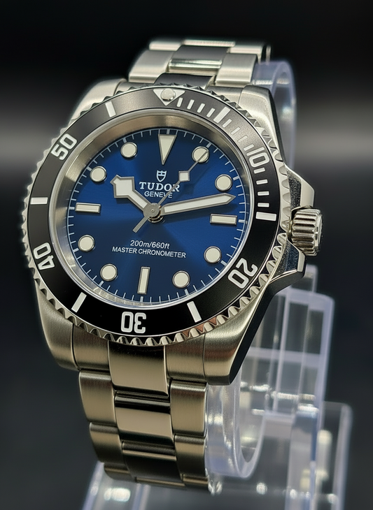 CUSTOM TUDOR MOD BLACK and BLUE (BUILD- TO- ORDER SAVE $50)