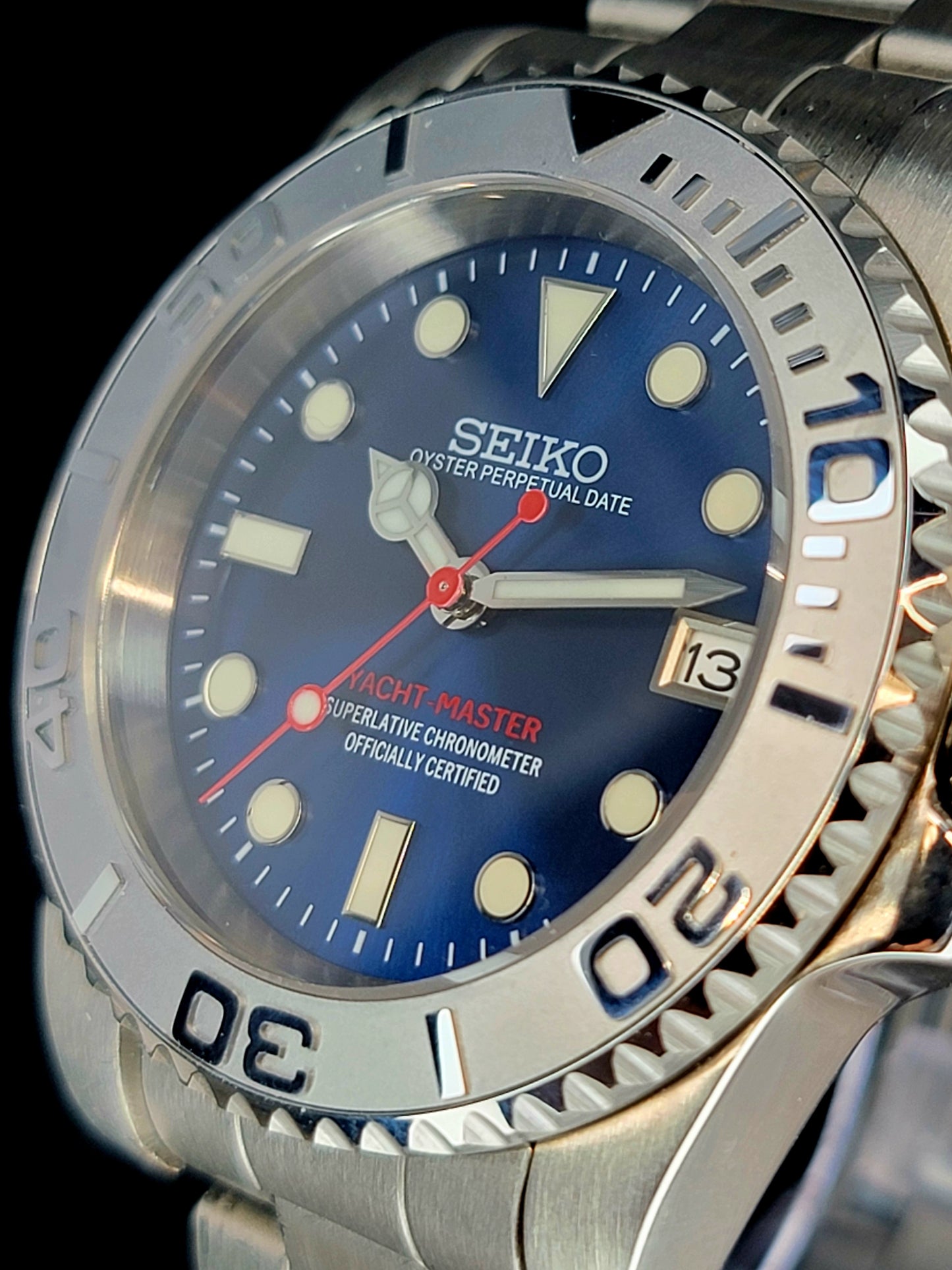 CUSTOM SEIKO YATCHMASTER MOD