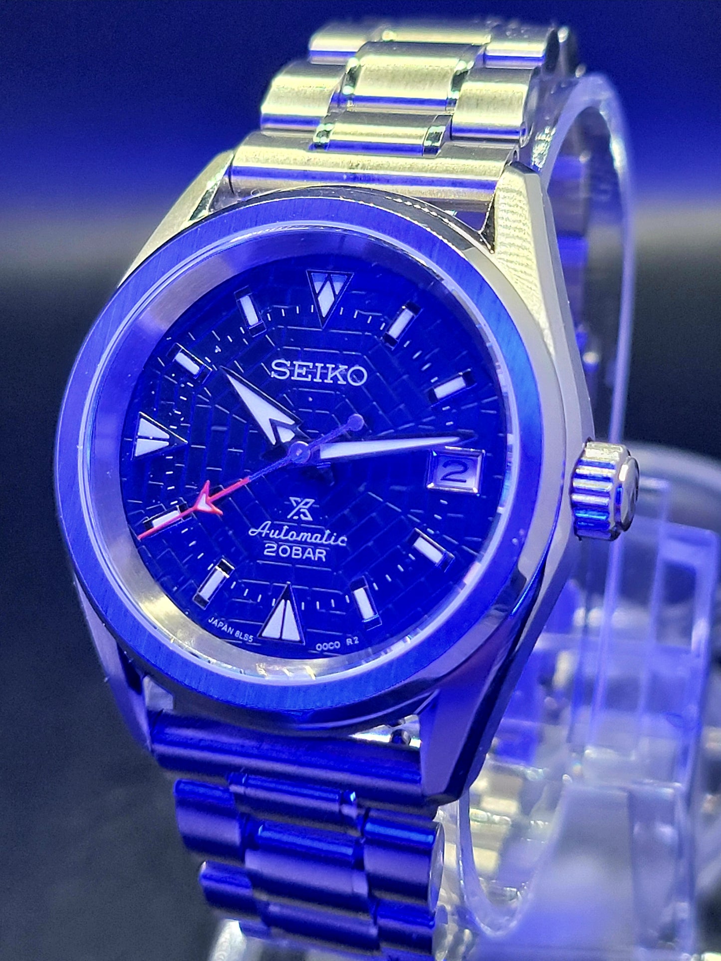 CUSTOM MOD SEIKO - SPIDERMAN - AUTOMATIC MOVEMENT