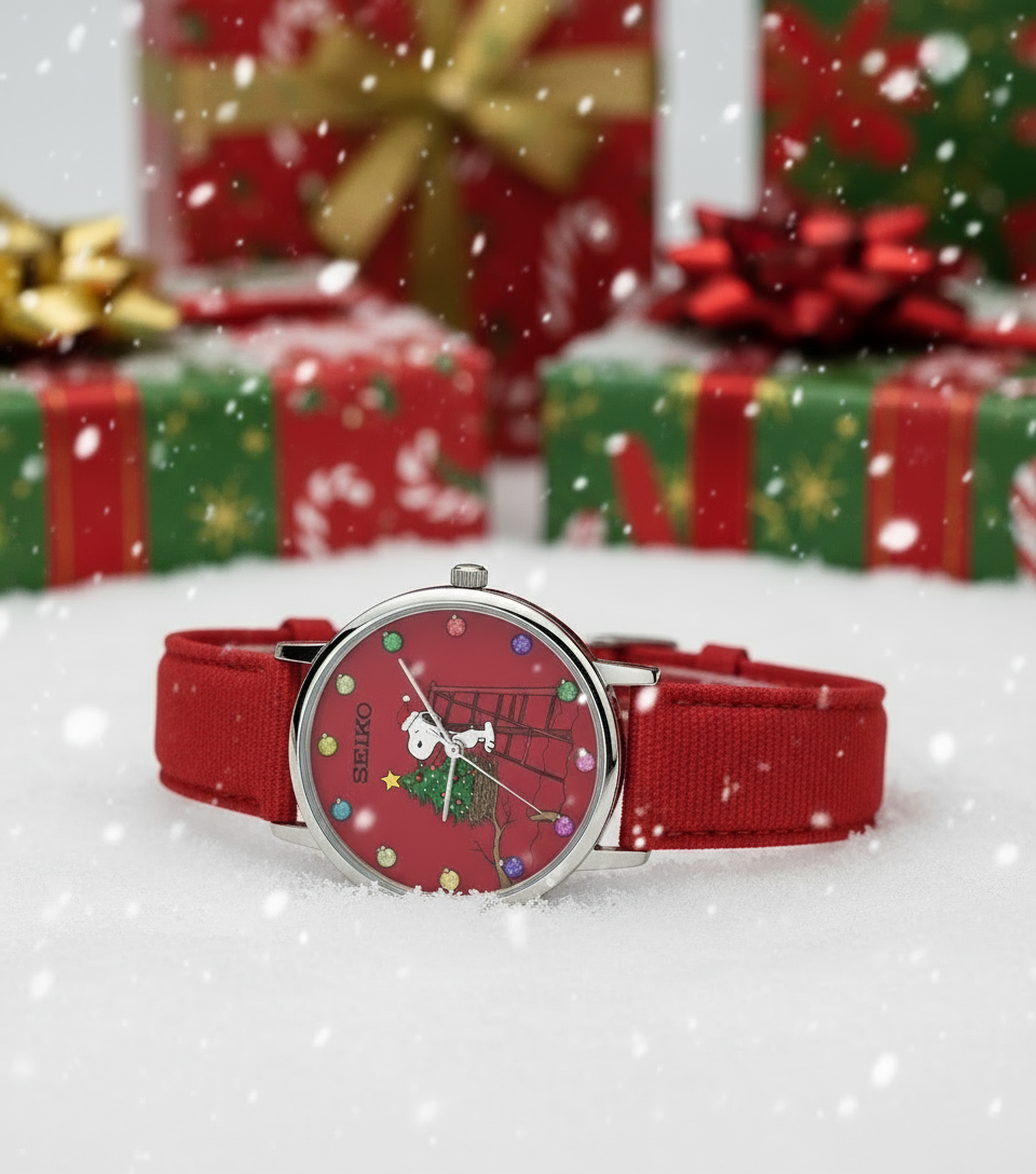 CUSTOM SEIKO Snoopy MOD watch