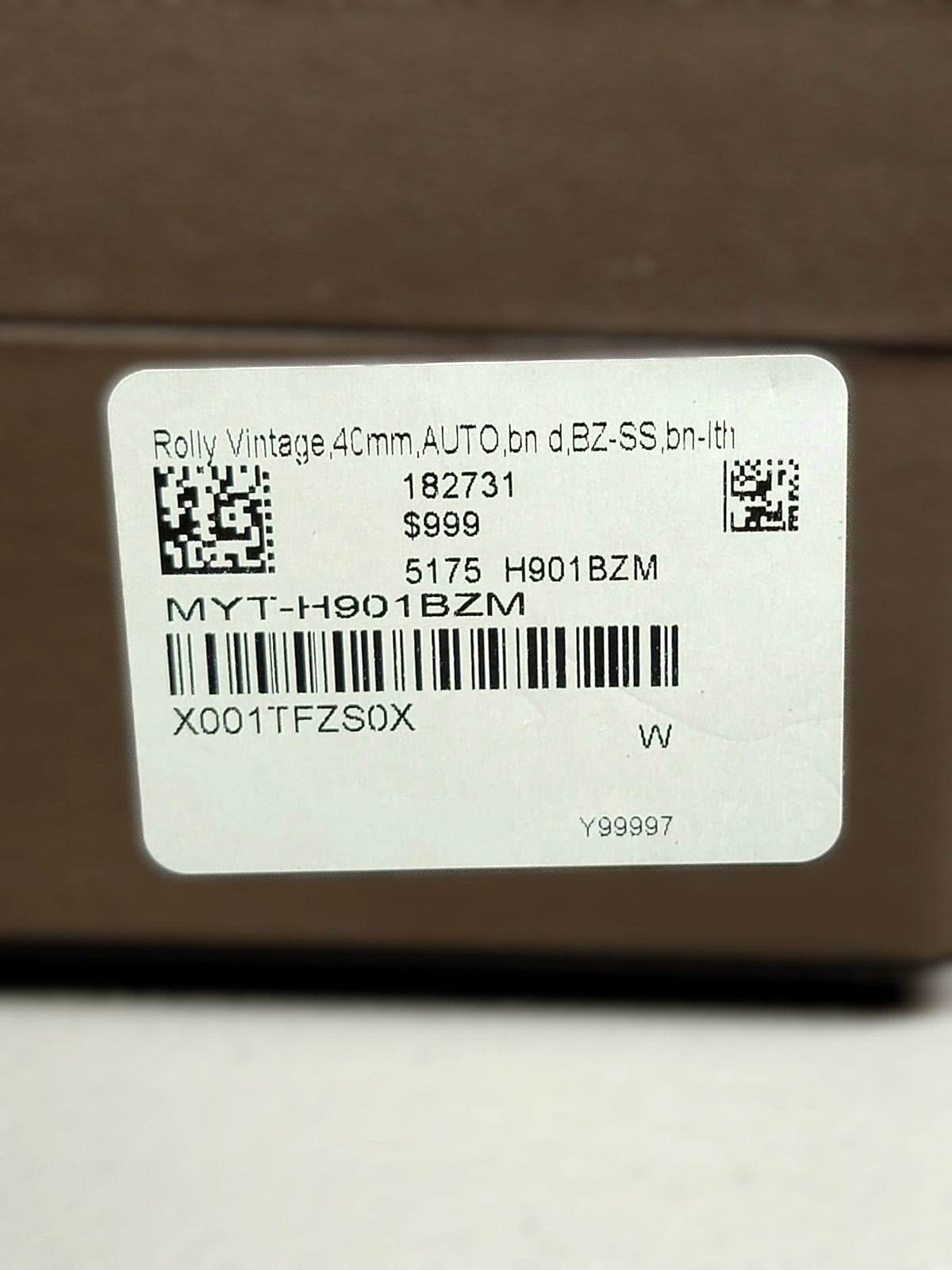 Mathey Tissot - Rolley Vintage Automatic 42mm H901BZM