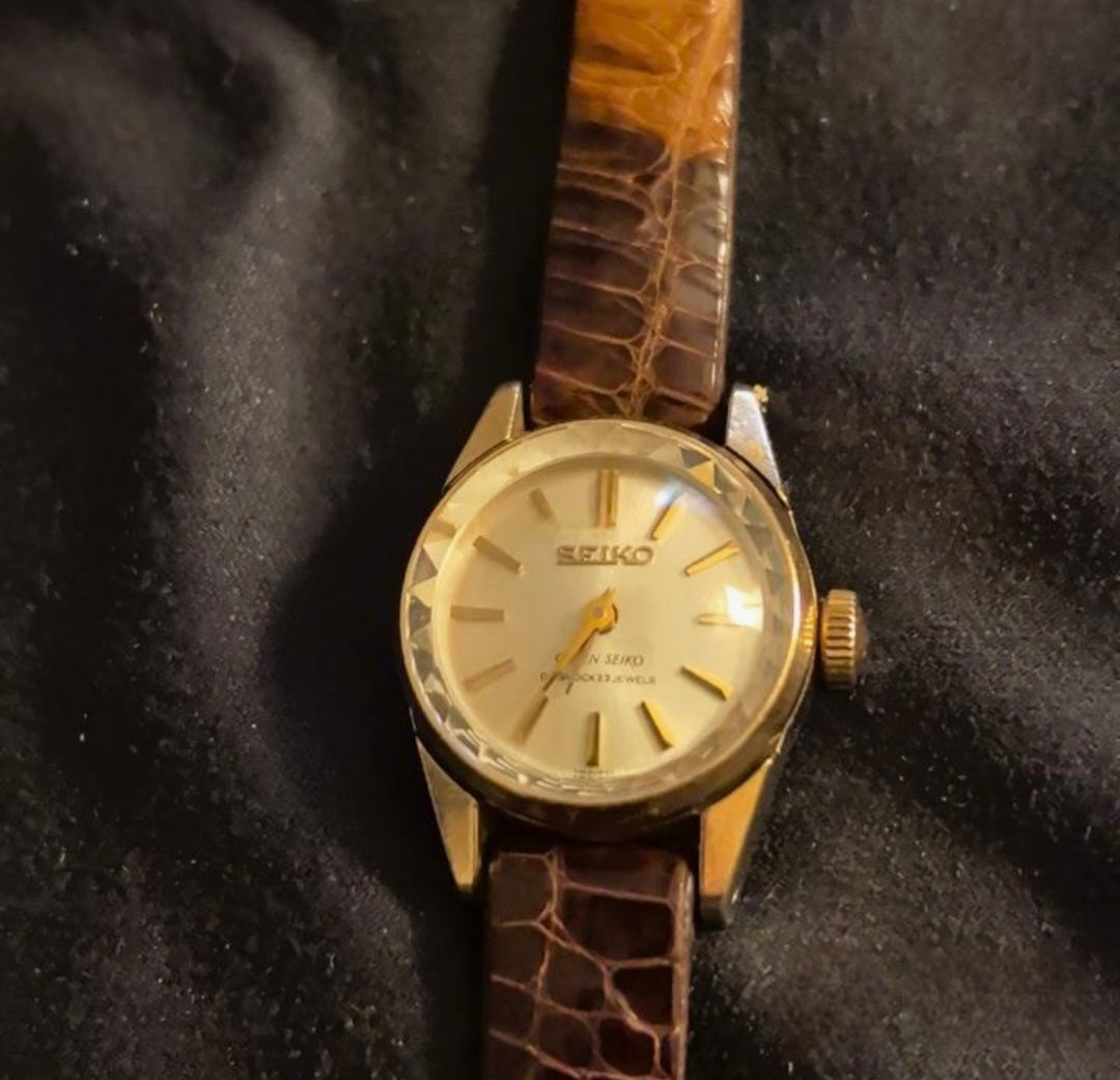 1965 Gold Queen Seiko w/ Original Case.