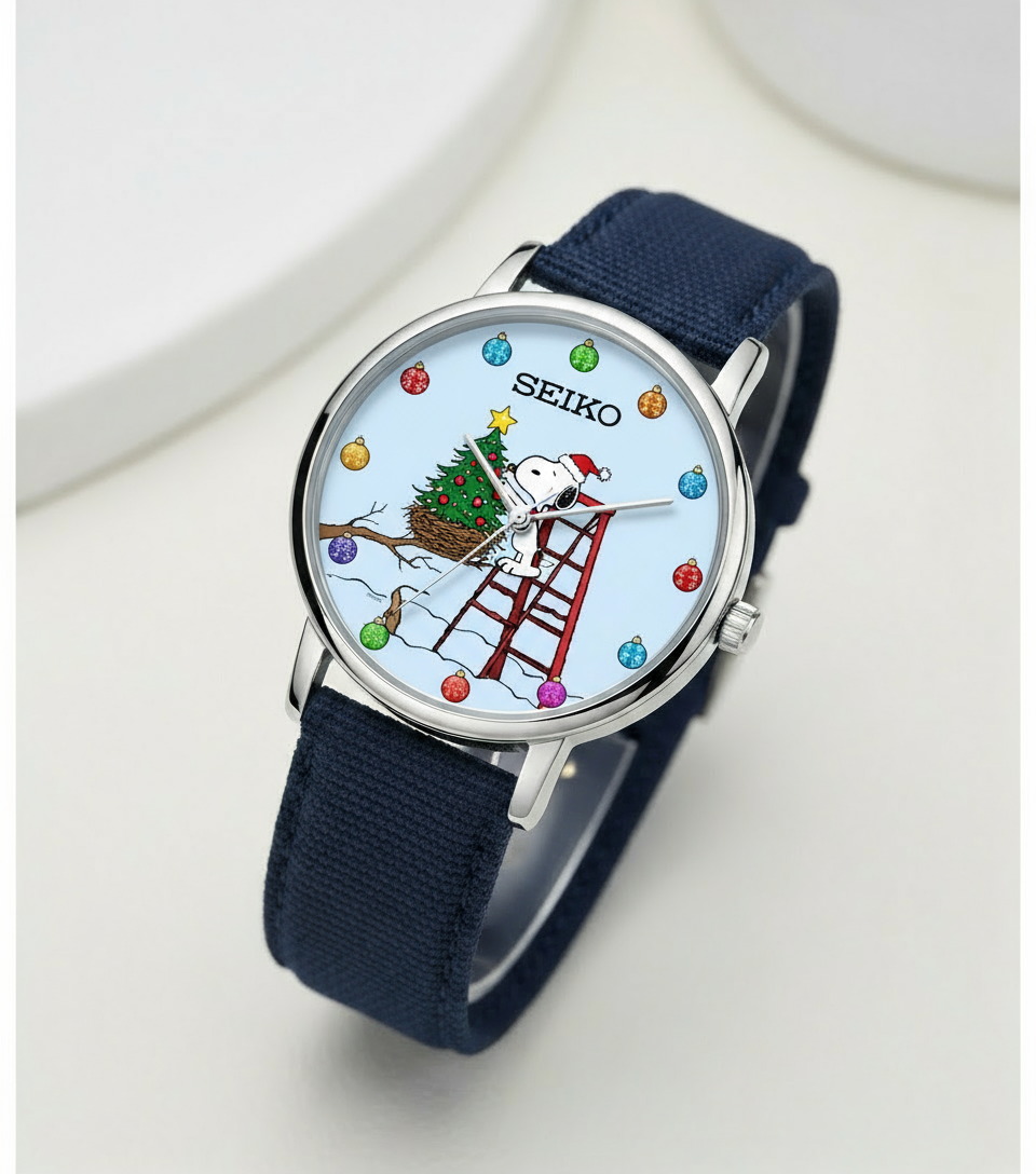 CUSTOM SEIKO Snoopy MOD watch