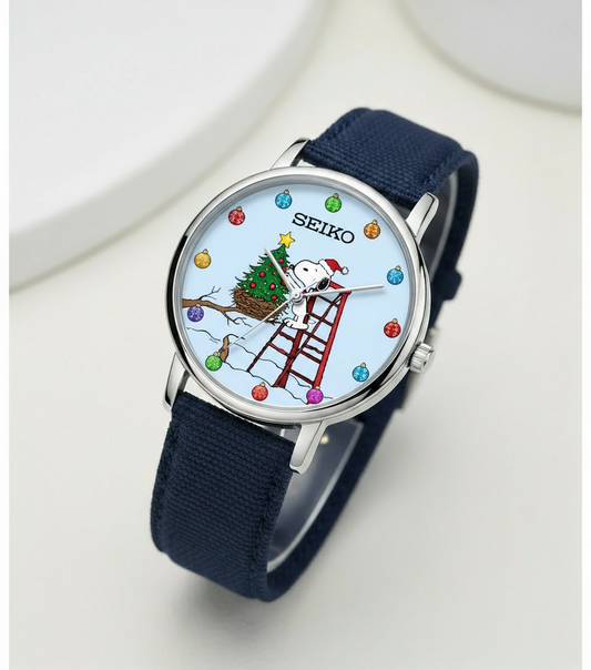 CUSTOM SEIKO Snoopy MOD watch