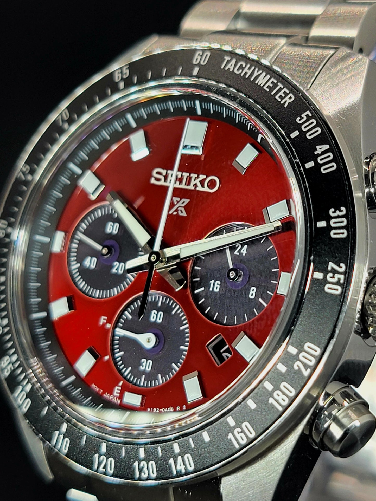 Seiko Prospex.                       SSC927 US Special Edition Prospex Speedtimer Solar Chronograph SeiTona