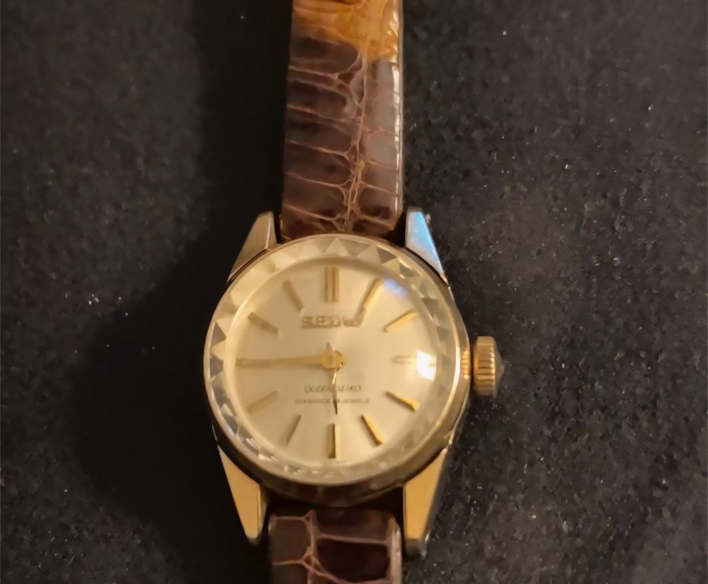 1965 Gold Queen Seiko w/ Original Case.