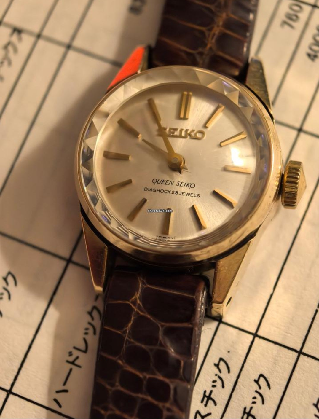 1965 Gold Queen Seiko w/ Original Case.