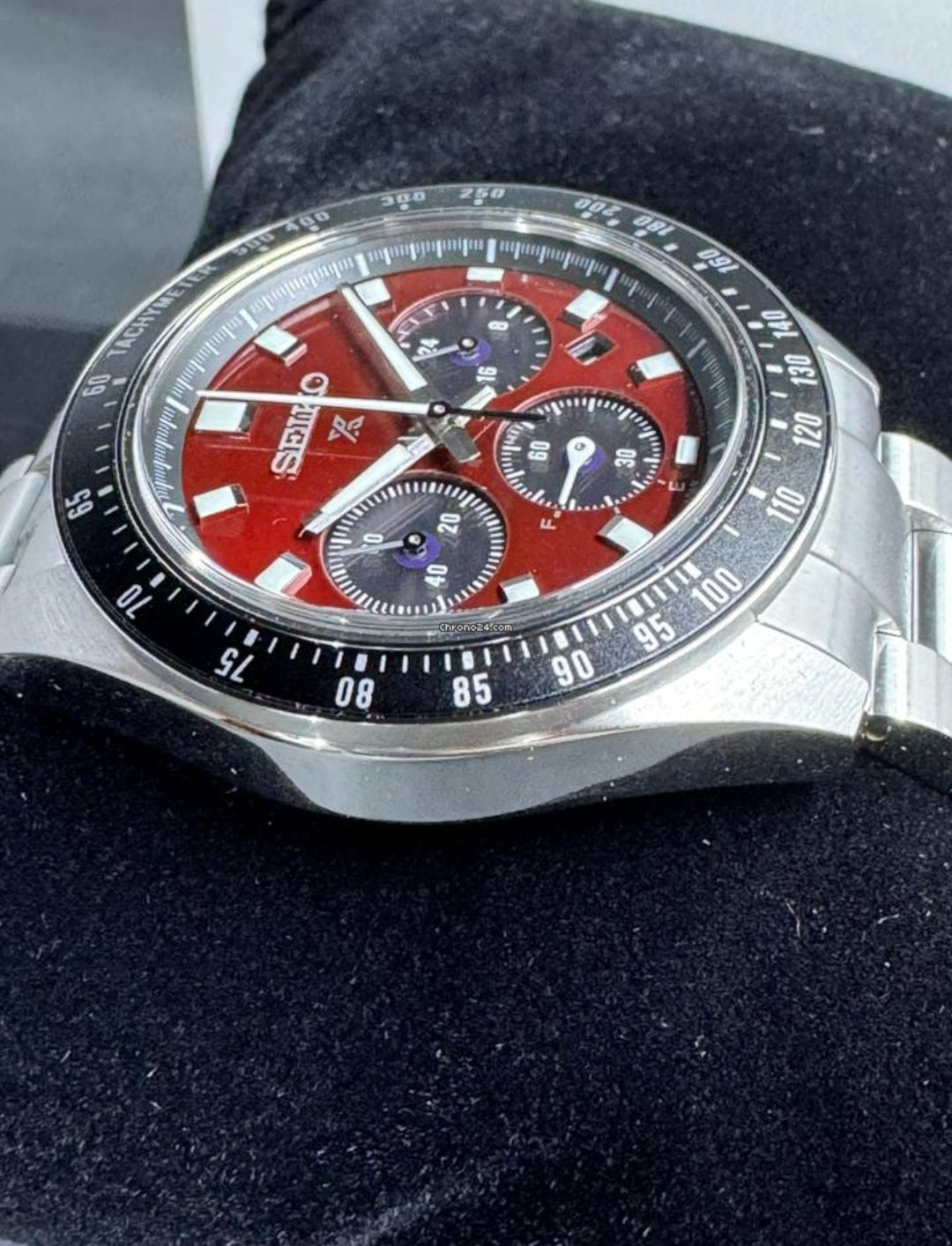 Seiko Prospex.                       SSC927 US Special Edition Prospex Speedtimer Solar Chronograph SeiTona