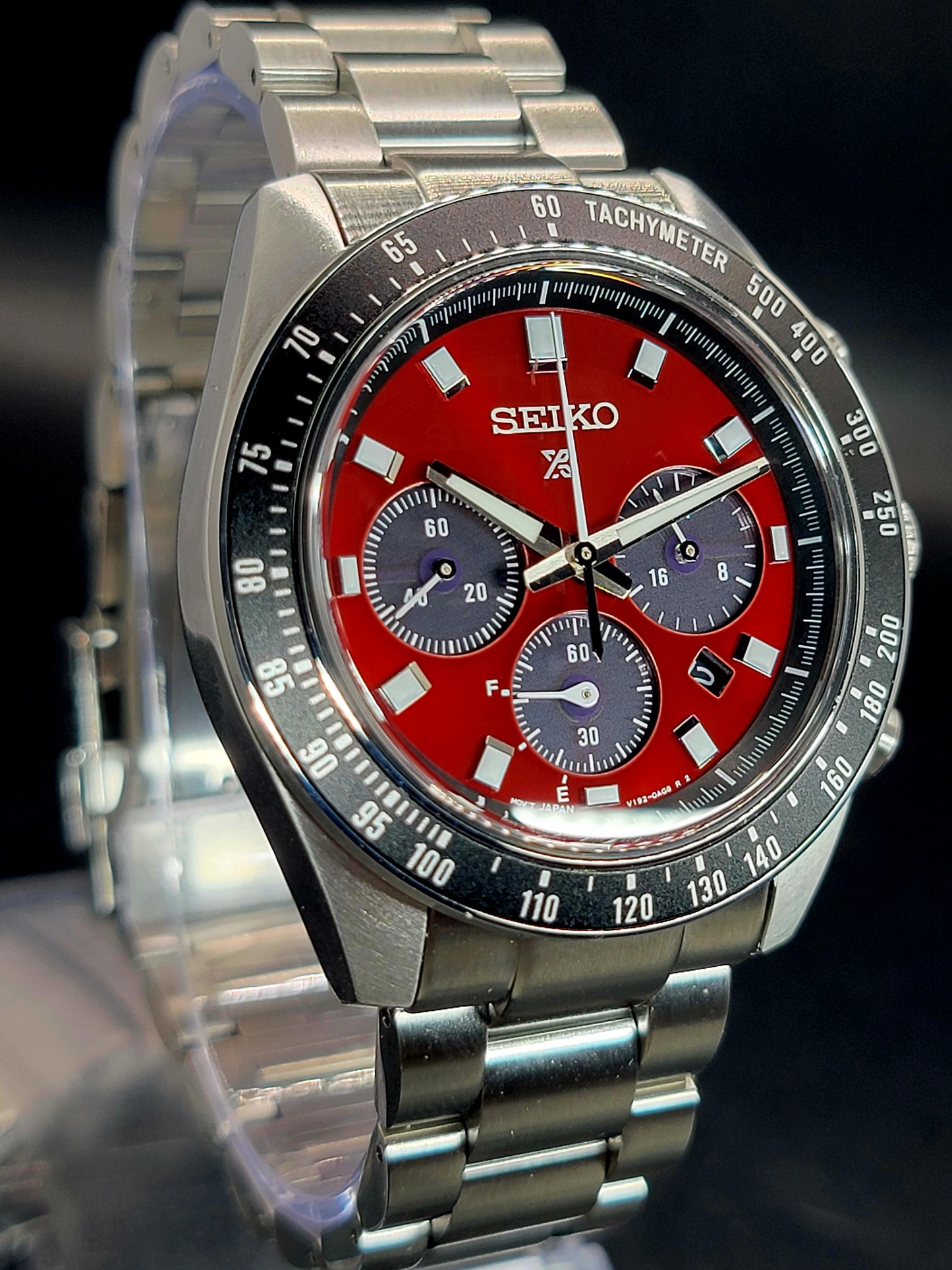 Seiko Prospex.                       SSC927 US Special Edition Prospex Speedtimer Solar Chronograph SeiTona