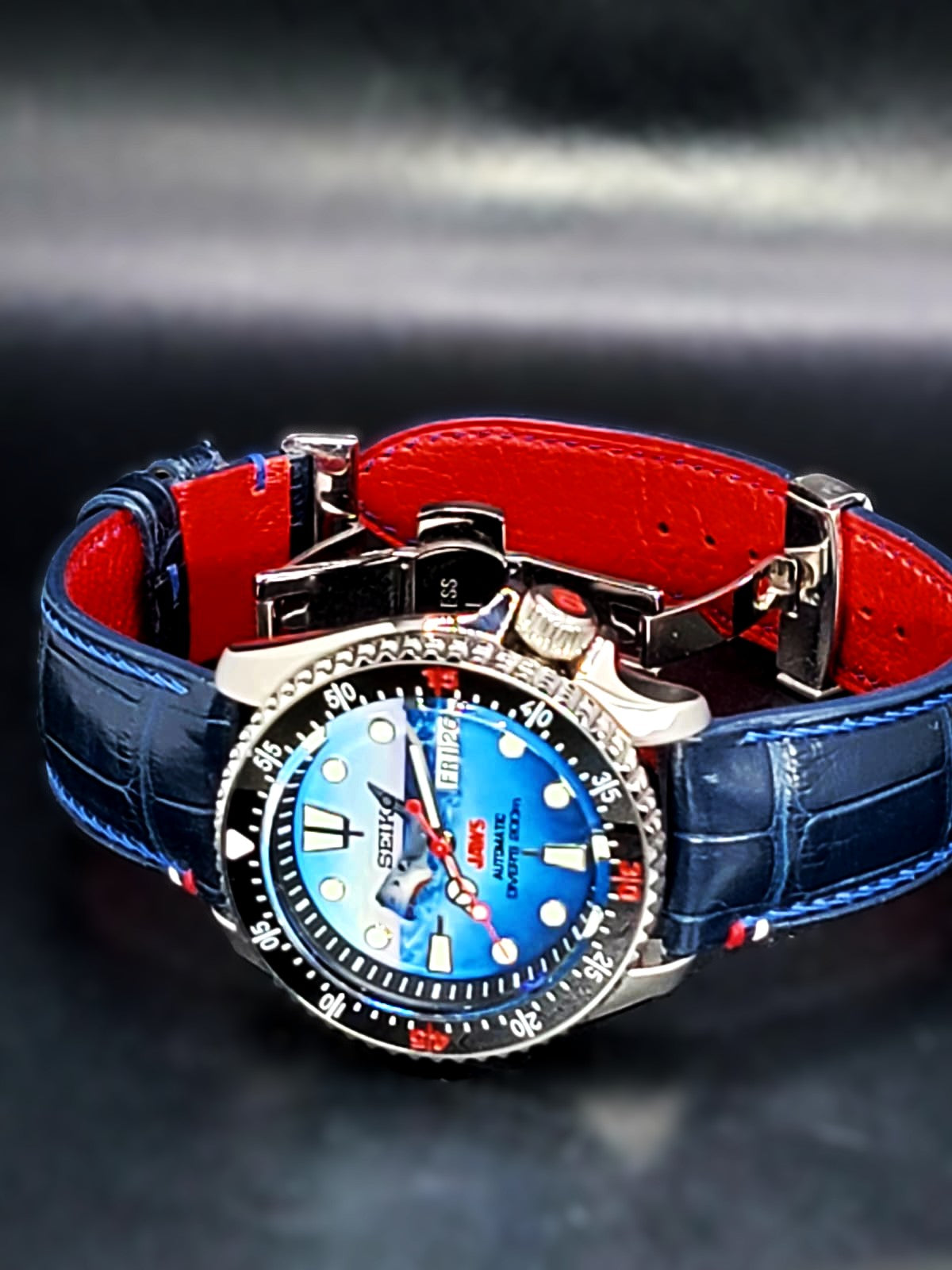 CUSTOM MOD SEIKO - JAWS - AUTOMATIC MOVEMENT