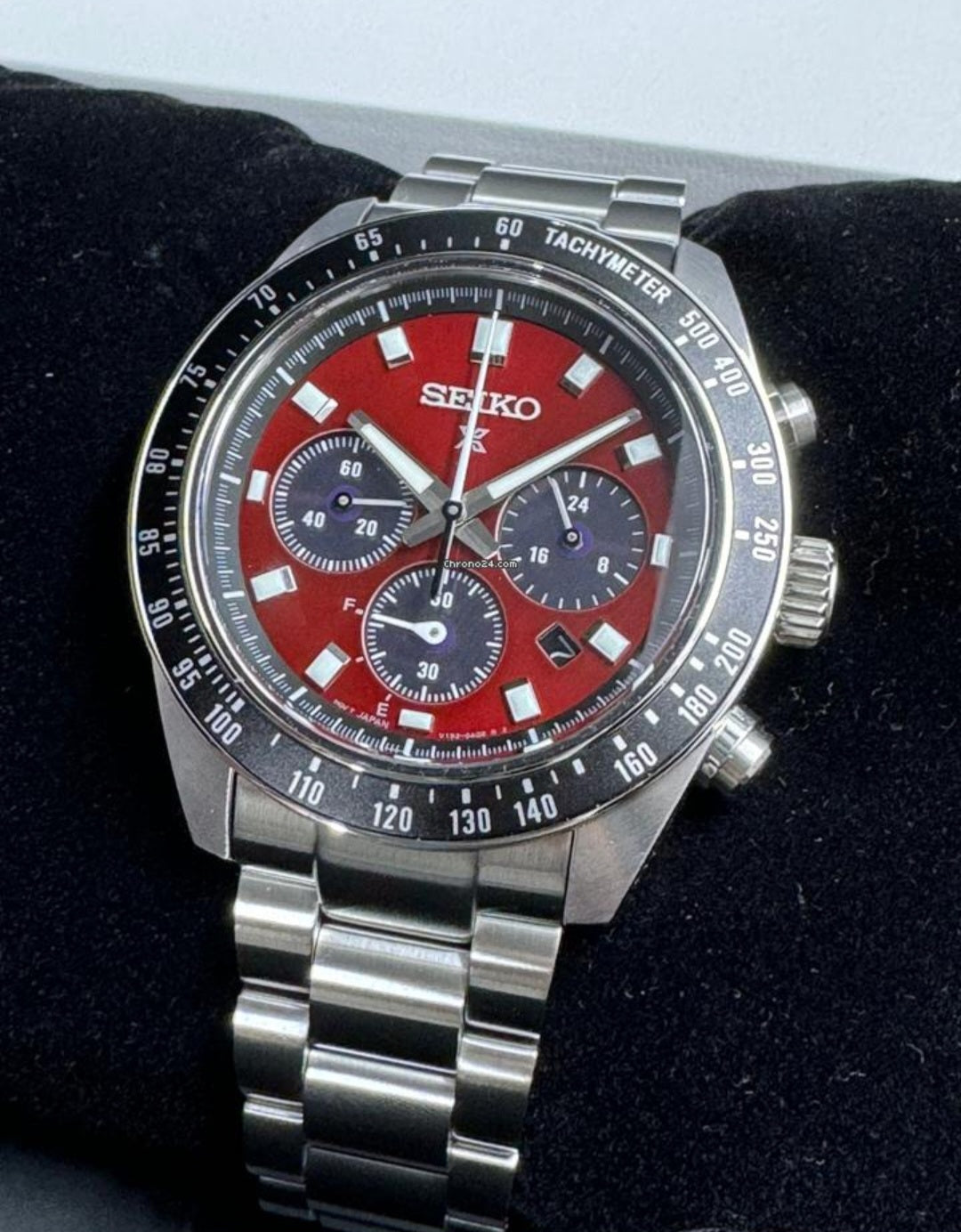 Seiko Prospex.                       SSC927 US Special Edition Prospex Speedtimer Solar Chronograph SeiTona