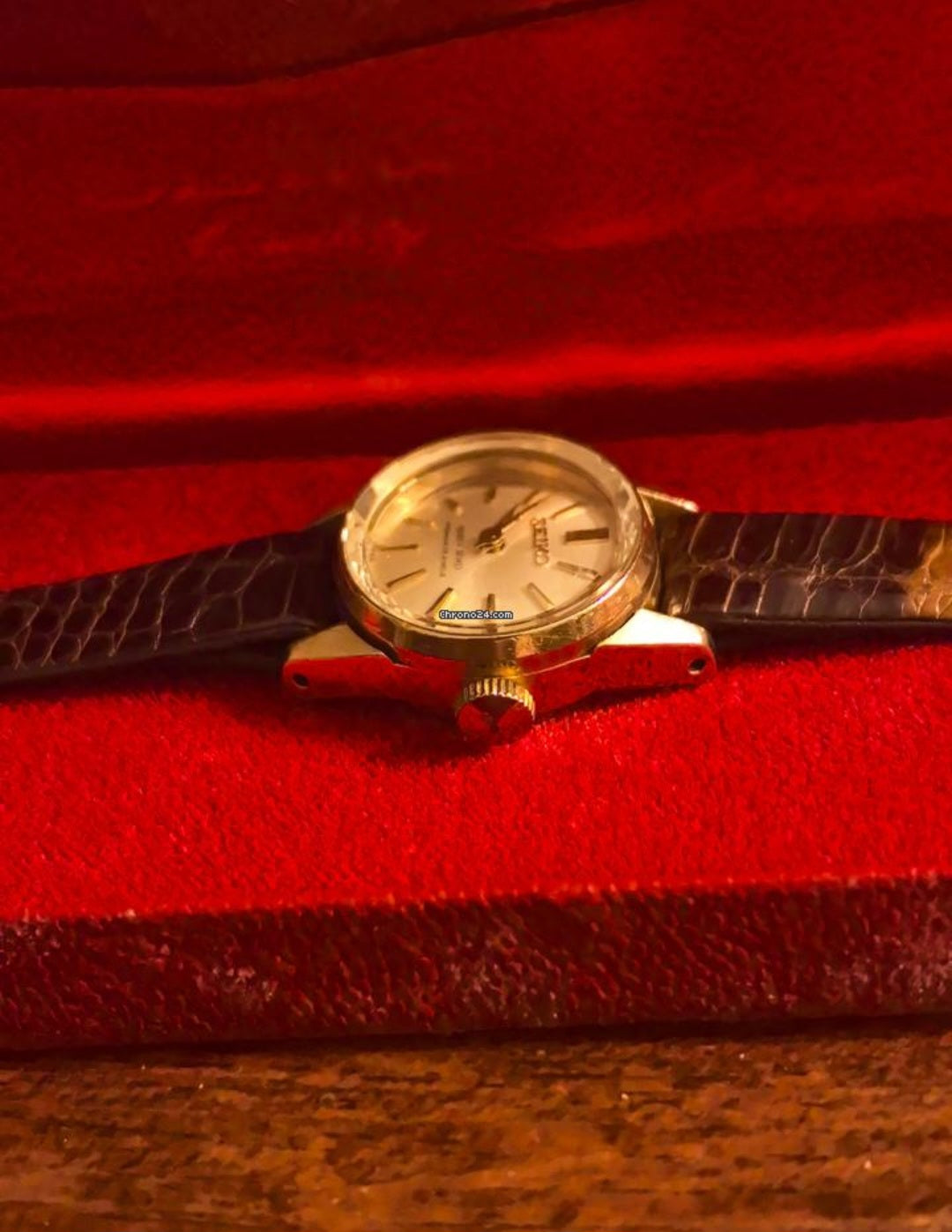 1965 Gold Queen Seiko w/ Original Case.