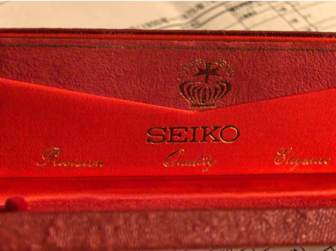 1965 Gold Queen Seiko w/ Original Case.