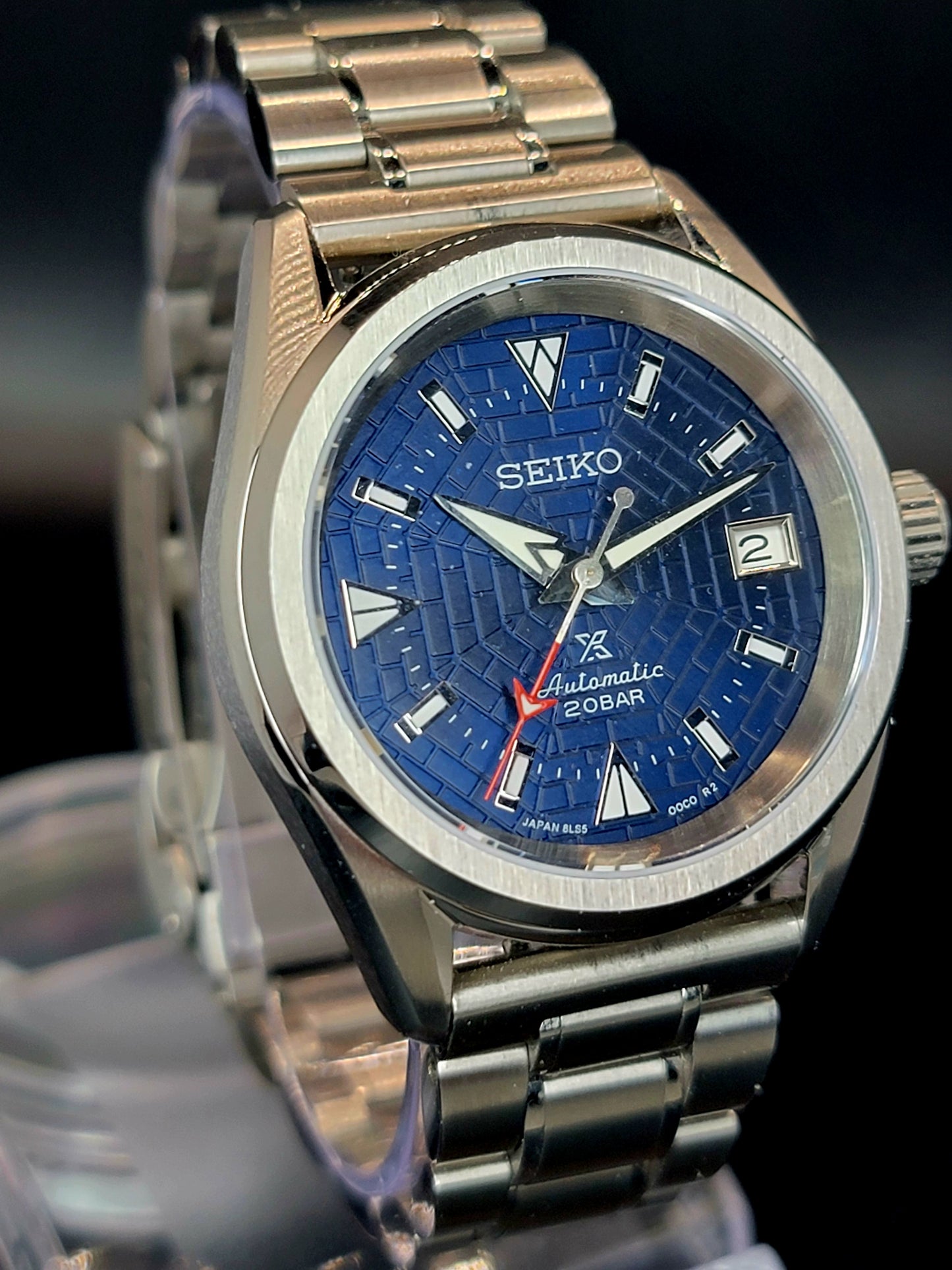 CUSTOM MOD SEIKO - SPIDERMAN - AUTOMATIC MOVEMENT