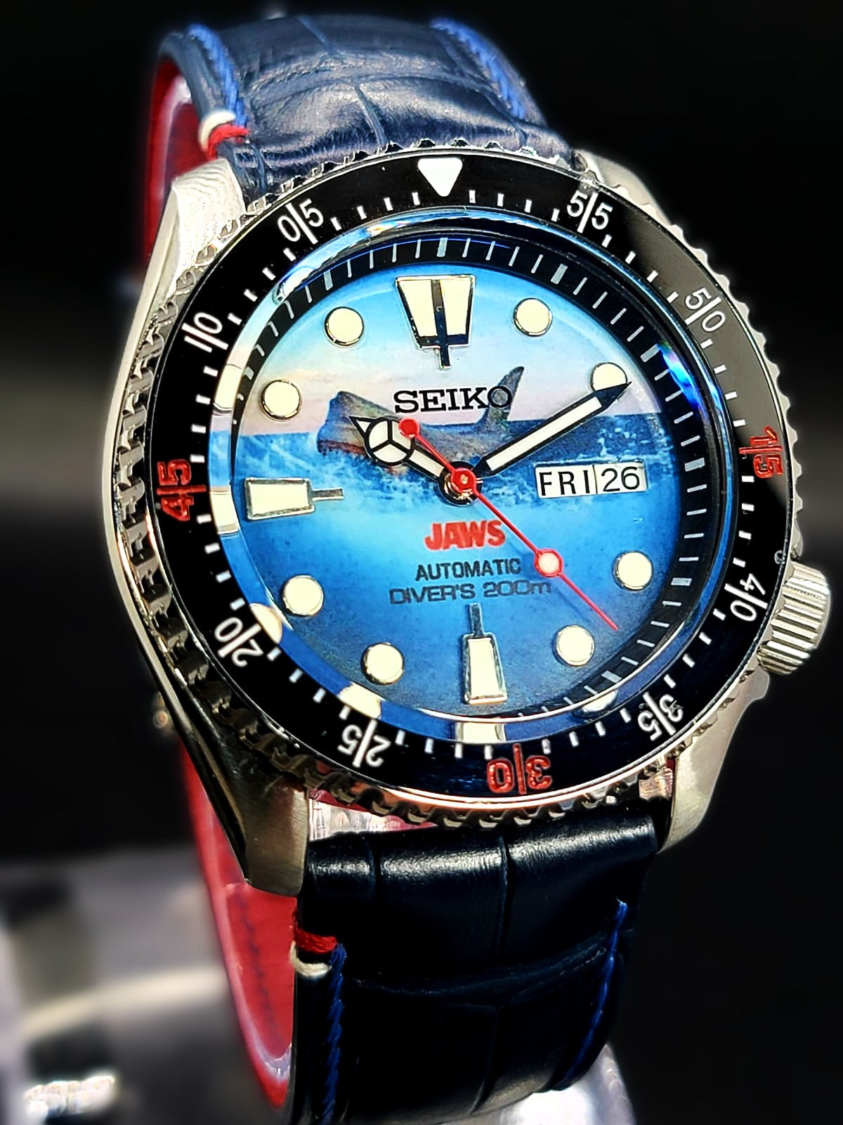 CUSTOM MOD SEIKO - JAWS - AUTOMATIC MOVEMENT