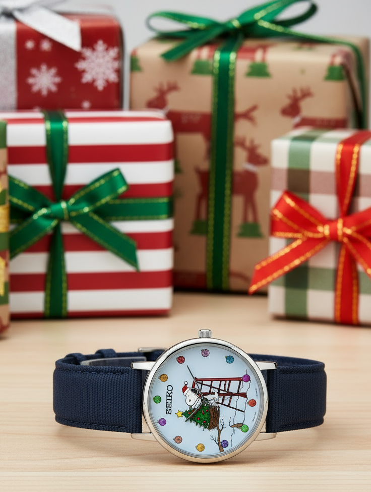 CUSTOM SEIKO Snoopy MOD watch