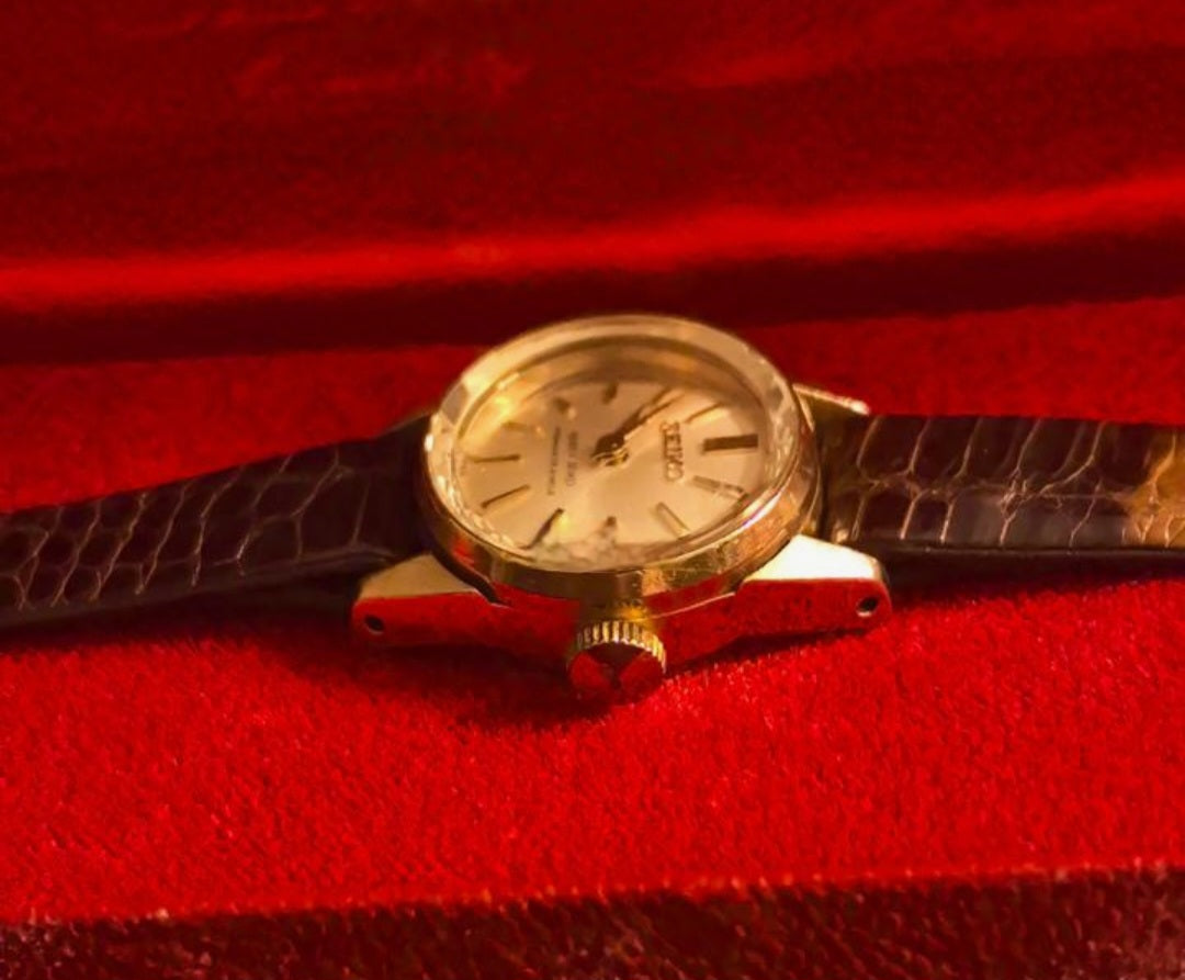 1965 Gold Queen Seiko w/ Original Case.