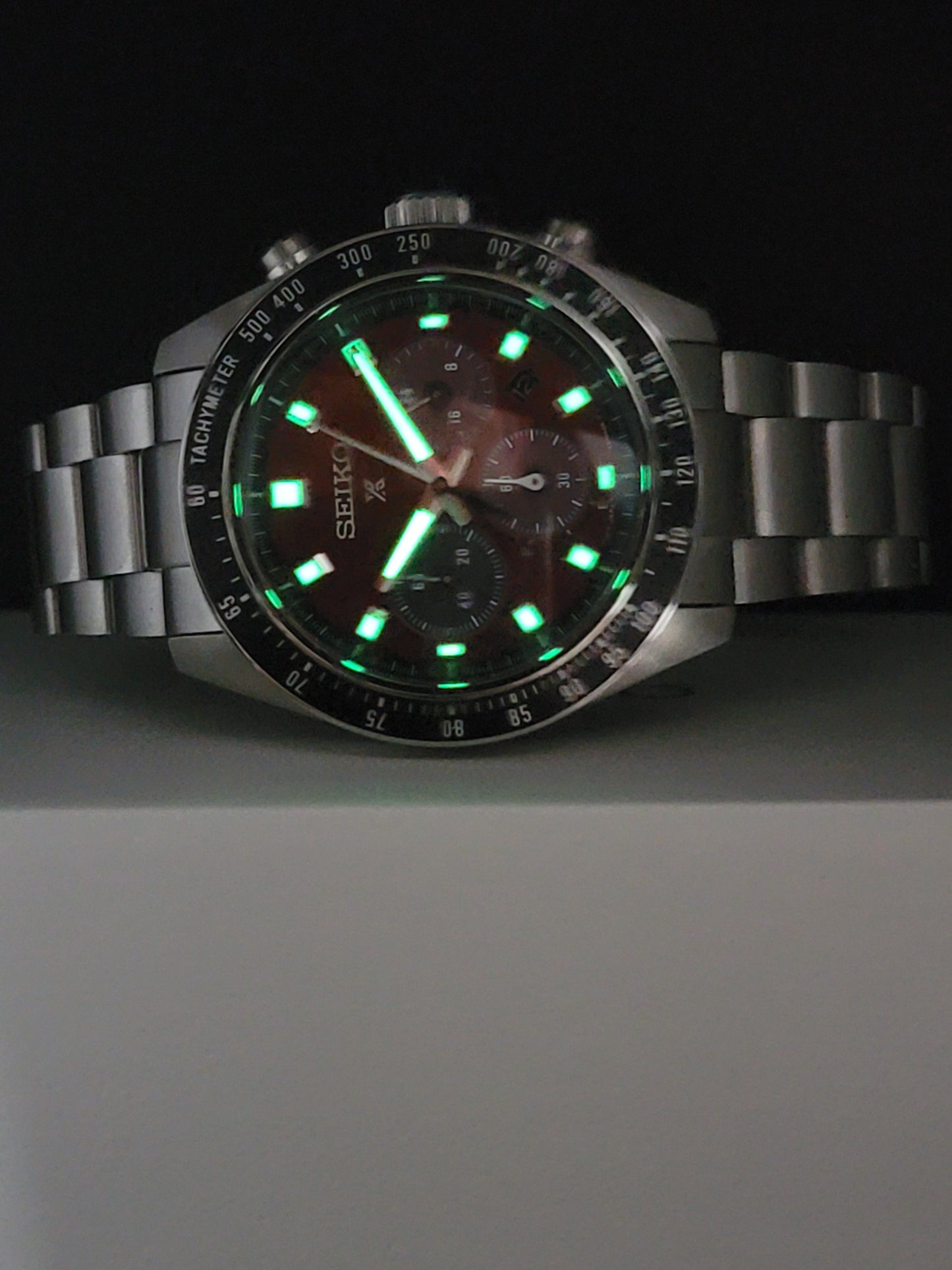 Seiko Prospex.                       SSC927 US Special Edition Prospex Speedtimer Solar Chronograph SeiTona