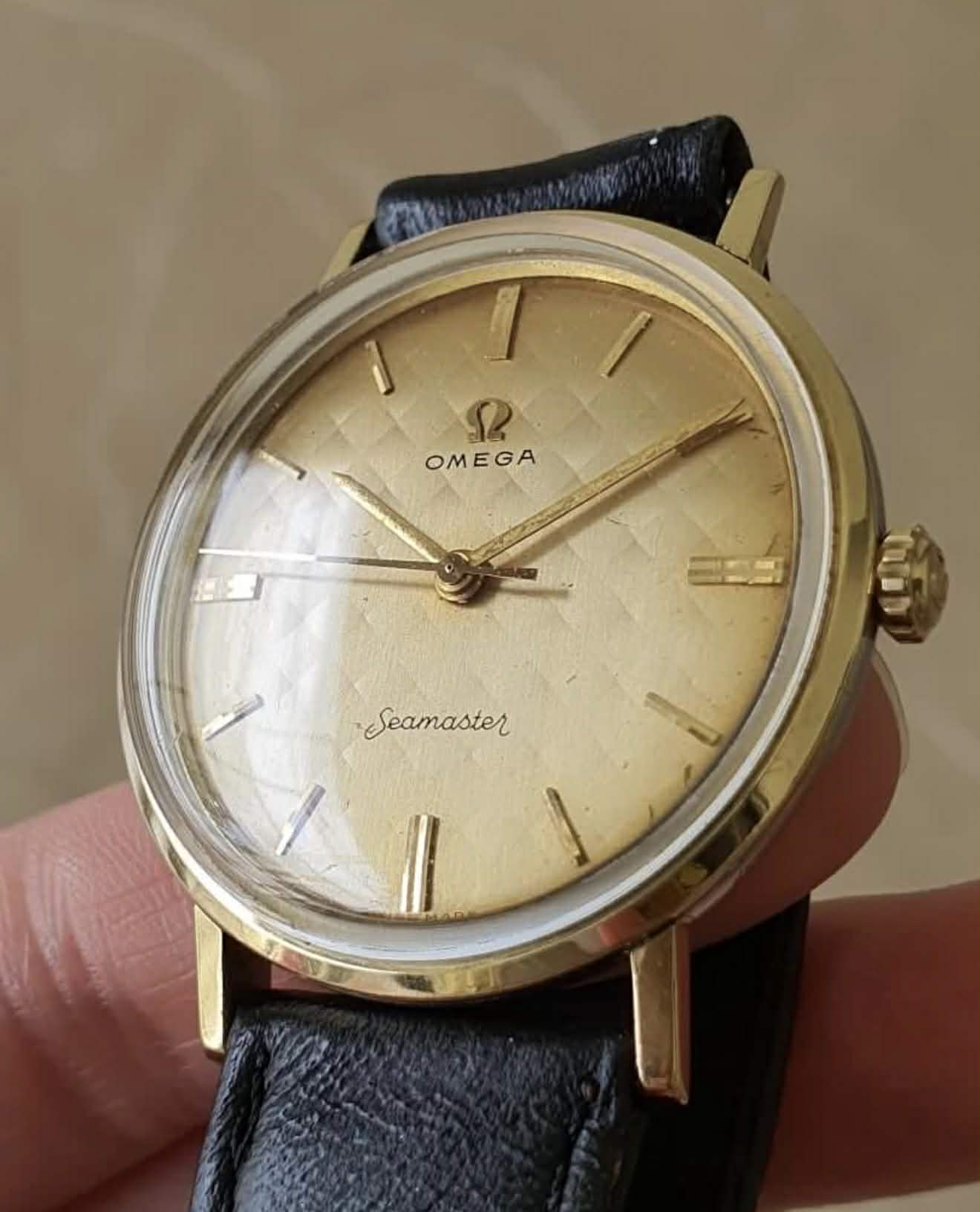 50s Omega "Pillow Dial" Automatic -Just Serviced