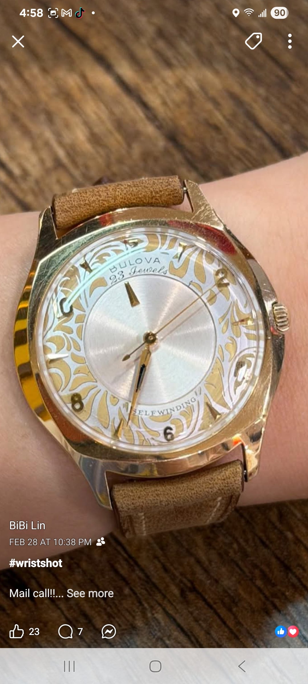 50s Bulova One of a Kind Automatic