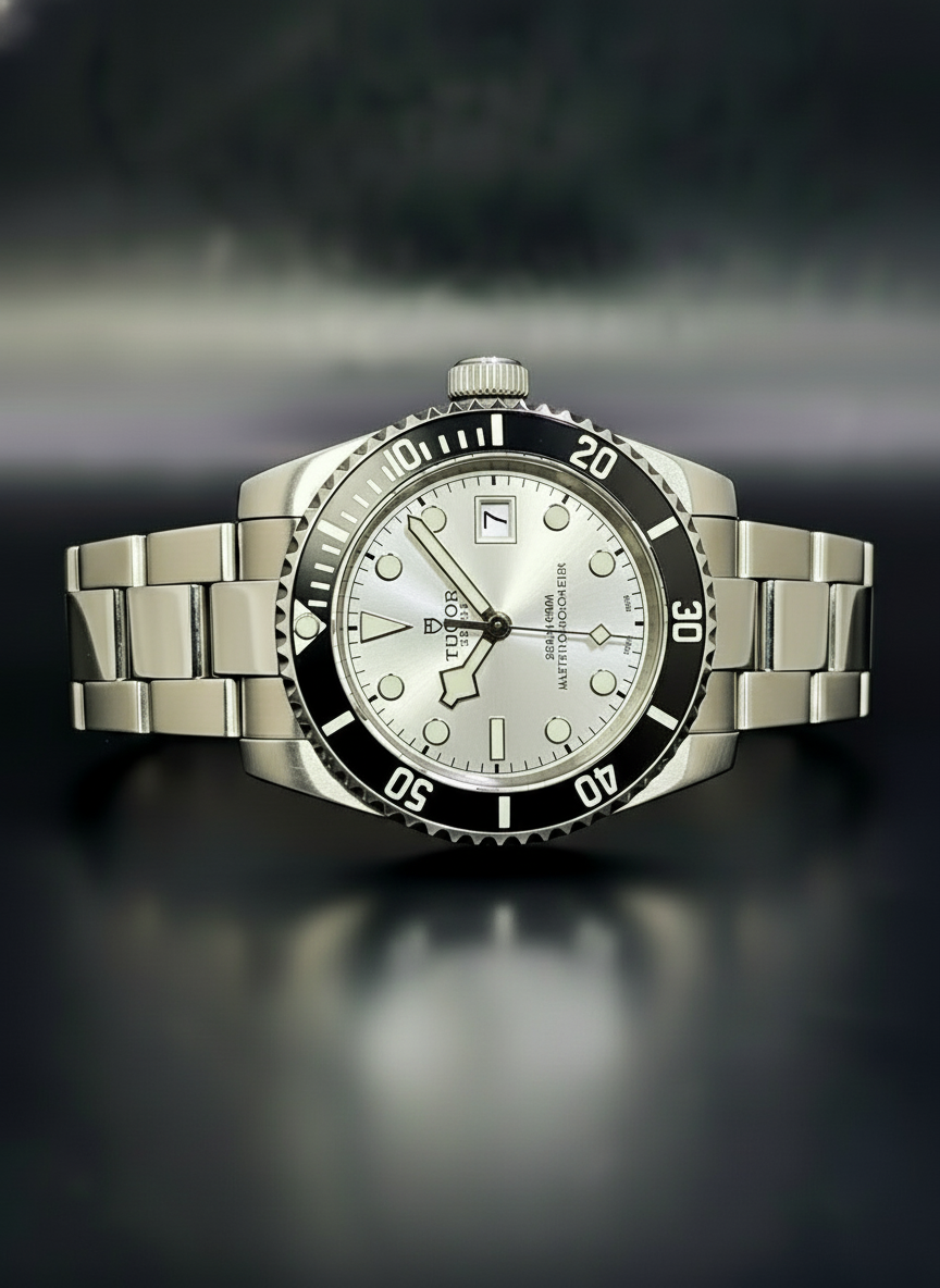CUSTOM TUDOR MOD SILVER DIAL (BUILD- TO- ORDER SAVE $50)