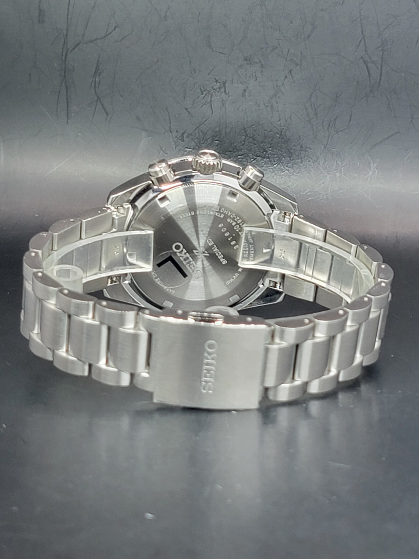 Seiko Prospex.                       SSC927 US Special Edition Prospex Speedtimer Solar Chronograph SeiTona