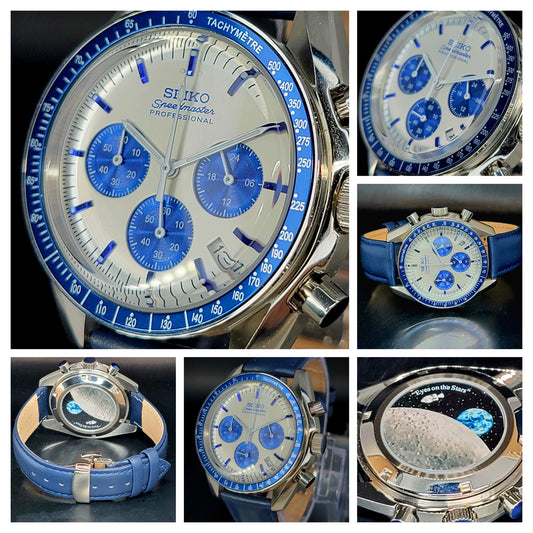 CUSTOM SEIKO SPEEDMASTER SNOOPY MOD