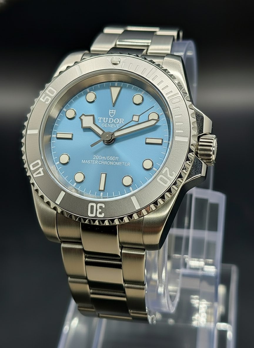 CUSTOM TUDOR MOD TIFFANY BLUE DIAL (BUILD- TO- ORDER SAVE $50)