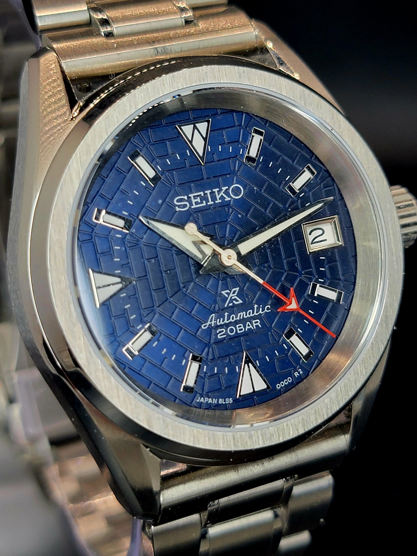 CUSTOM MOD SEIKO - SPIDERMAN - AUTOMATIC MOVEMENT
